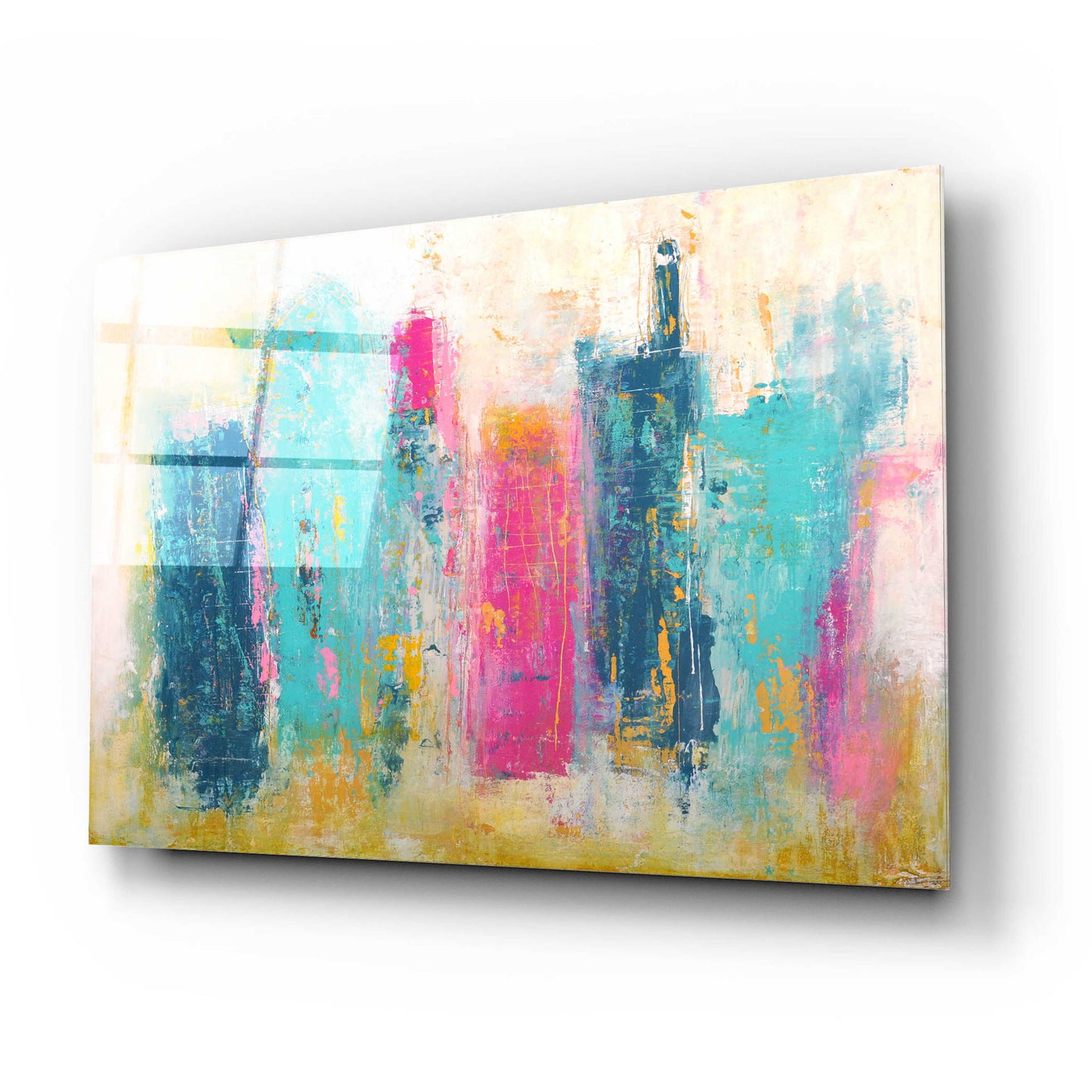 Epic Art 'City Dreams' by Erin Ashley, Acrylic Glass Wall Art,24x16