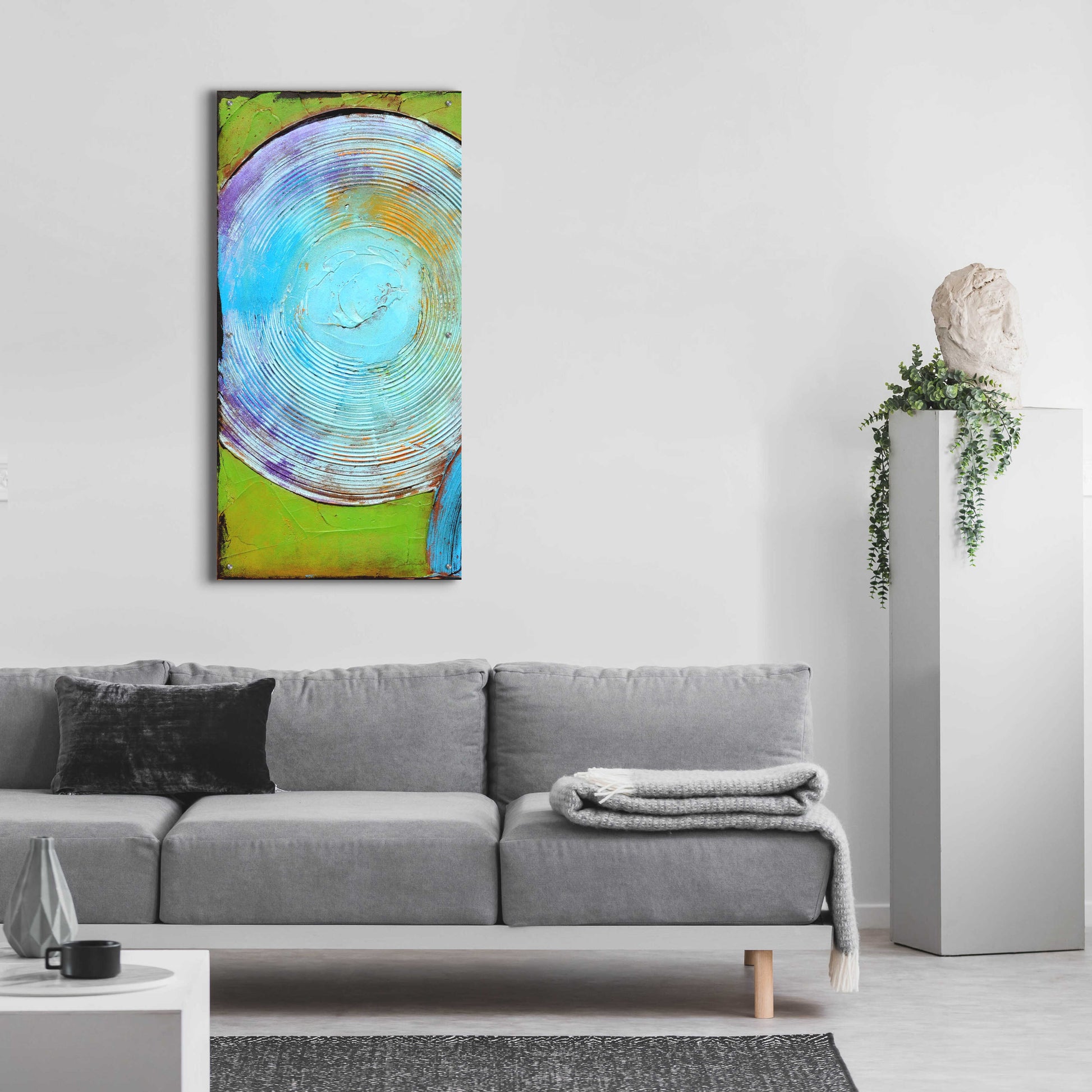 Epic Art 'Spring Congo I' by Erin Ashley, Acrylic Glass Wall Art,24x48