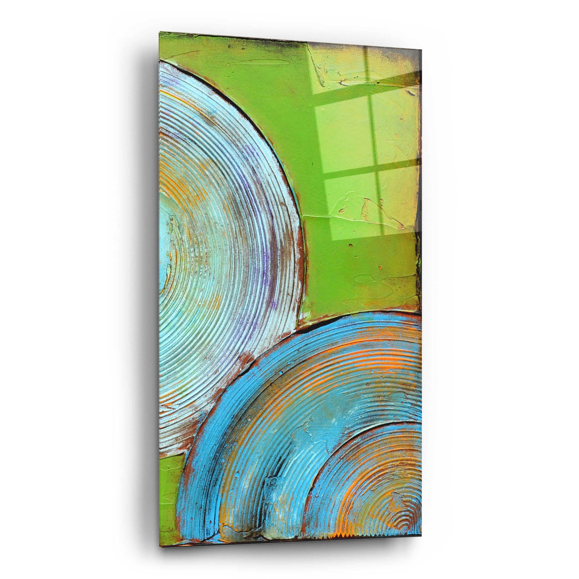 Epic Art 'Spring Congo II' by Erin Ashley, Acrylic Glass Wall Art,12x24