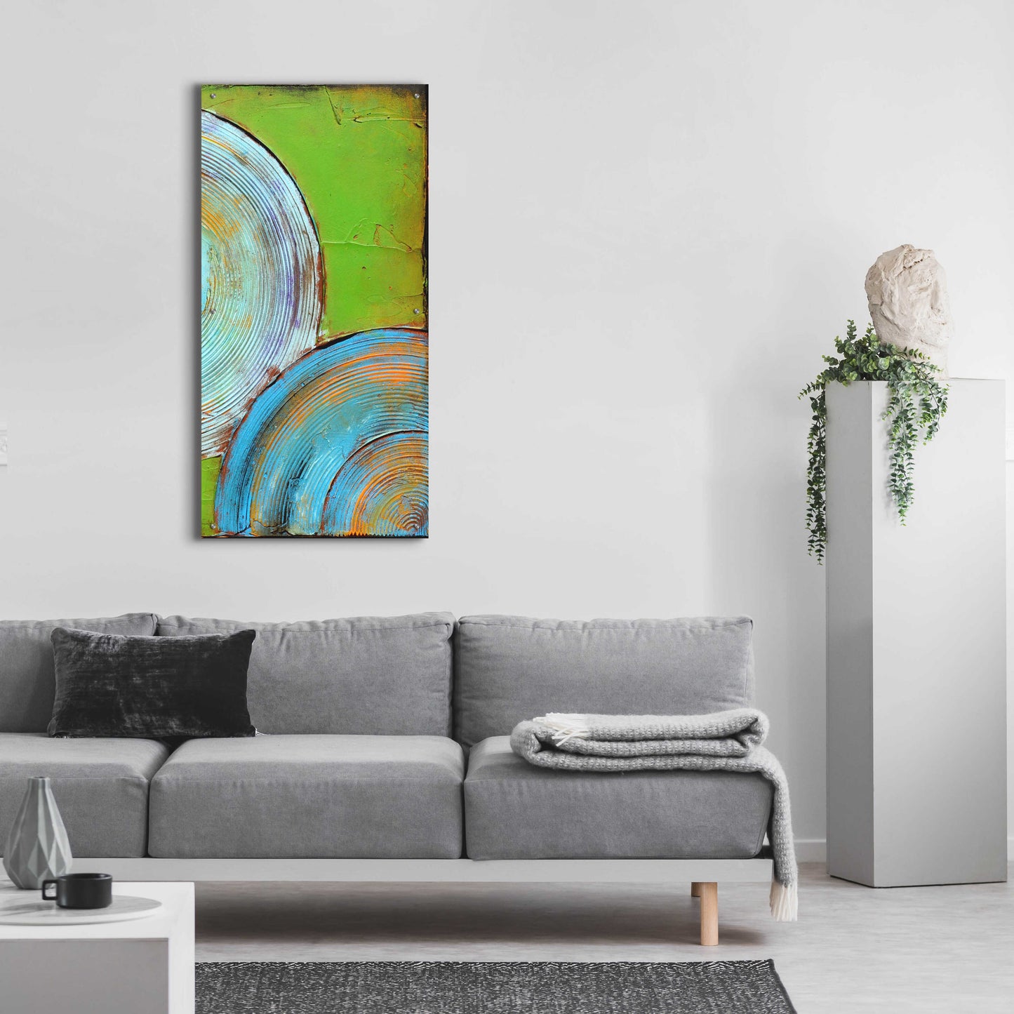 Epic Art 'Spring Congo II' by Erin Ashley, Acrylic Glass Wall Art,24x48