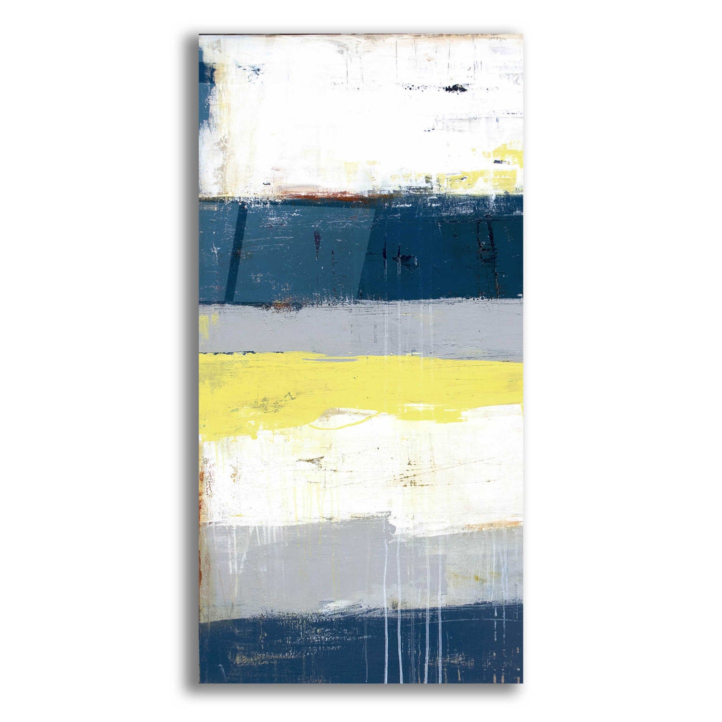 Epic Art 'On the Boardwalk I' by Erin Ashley, Acrylic Glass Wall Art,12x24