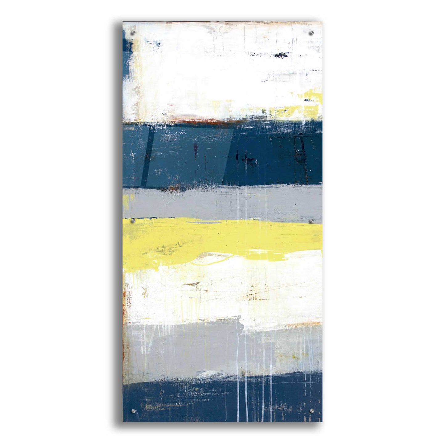 Epic Art 'On the Boardwalk I' by Erin Ashley, Acrylic Glass Wall Art,24x48