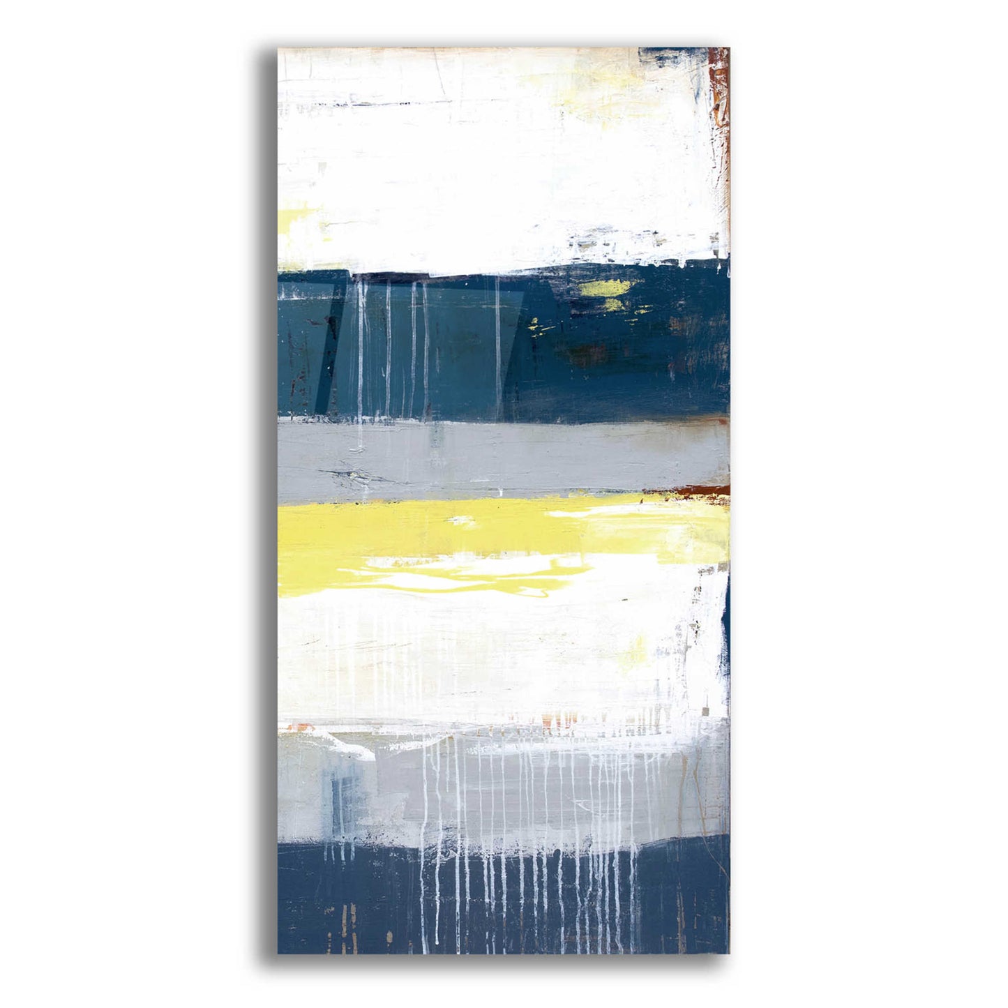 Epic Art 'On the Boardwalk II' by Erin Ashley, Acrylic Glass Wall Art,12x24