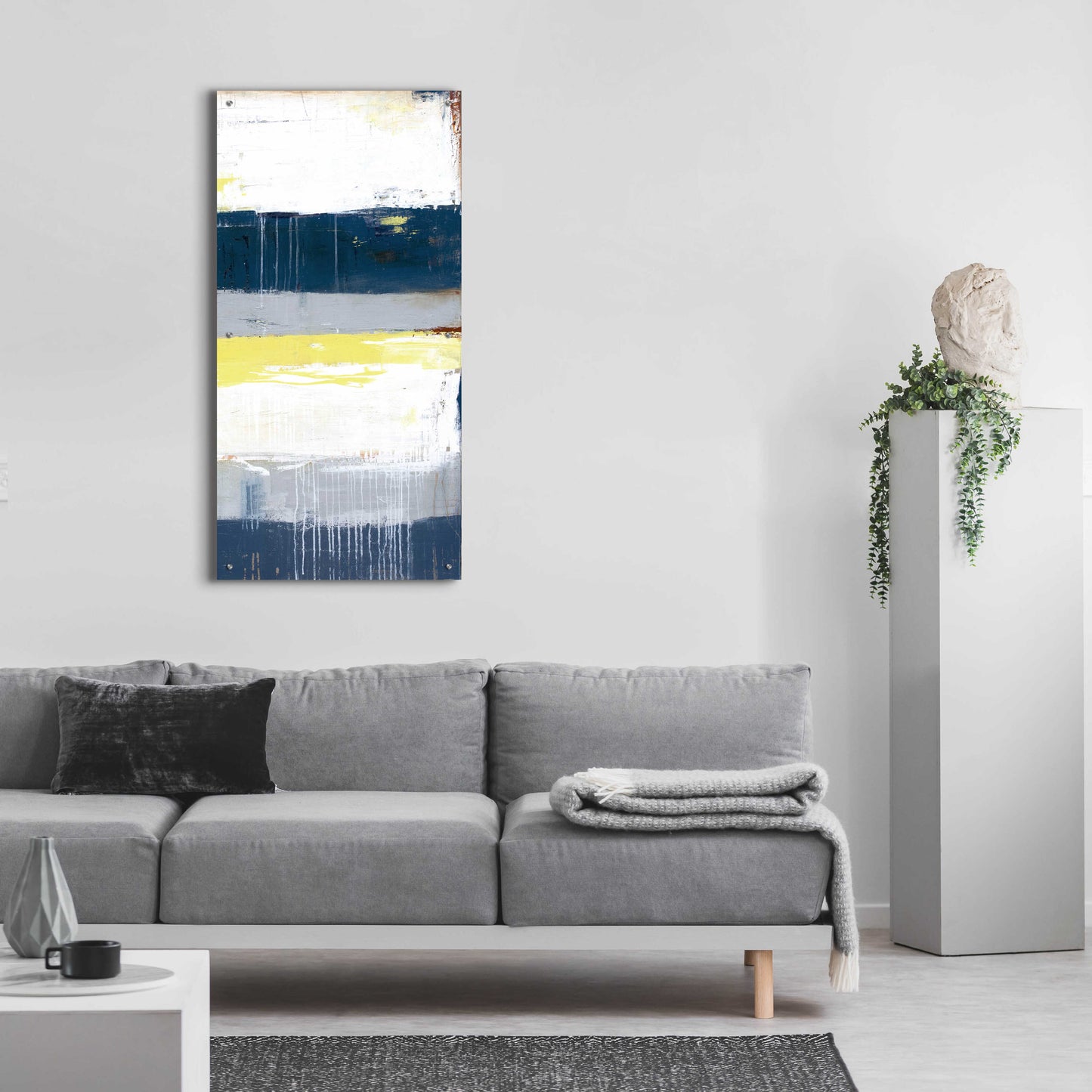 Epic Art 'On the Boardwalk II' by Erin Ashley, Acrylic Glass Wall Art,24x48