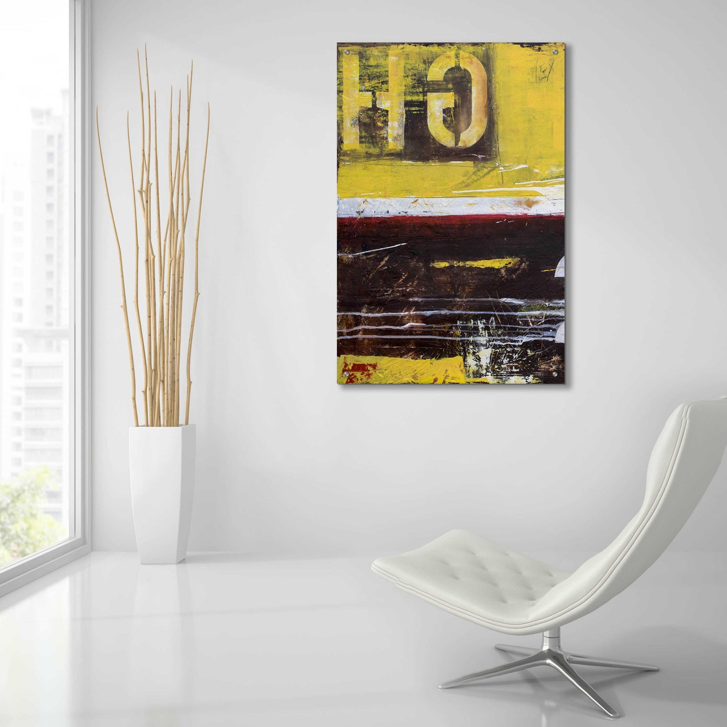 Epic Art 'Junction 234 I' by Erin Ashley, Acrylic Glass Wall Art,24x36