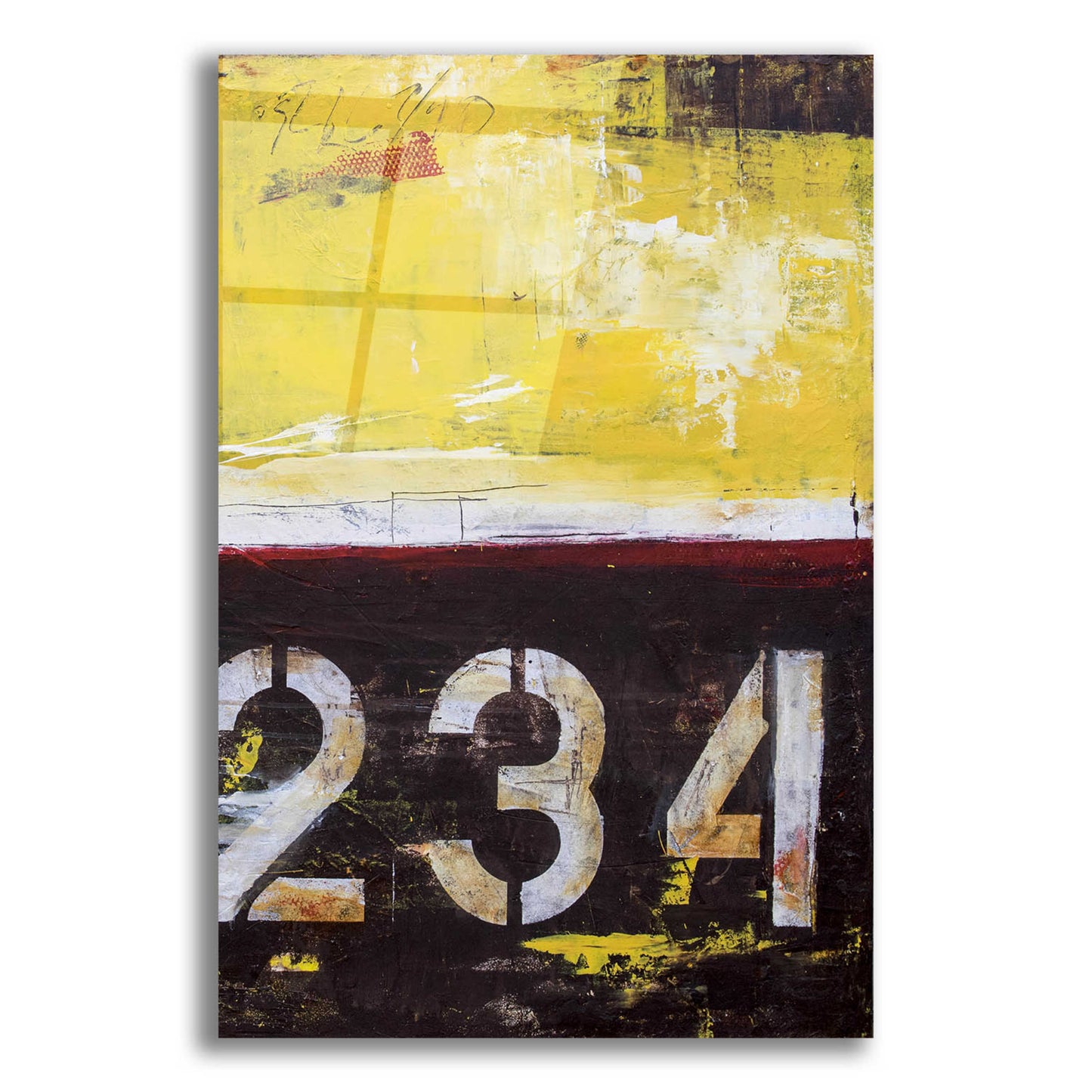 Epic Art 'Junction 234 II' by Erin Ashley, Acrylic Glass Wall Art,12x16