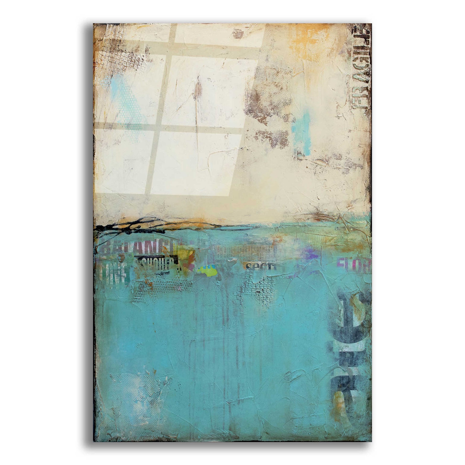 Epic Art 'Urban Edge' by Erin Ashley, Acrylic Glass Wall Art,12x16