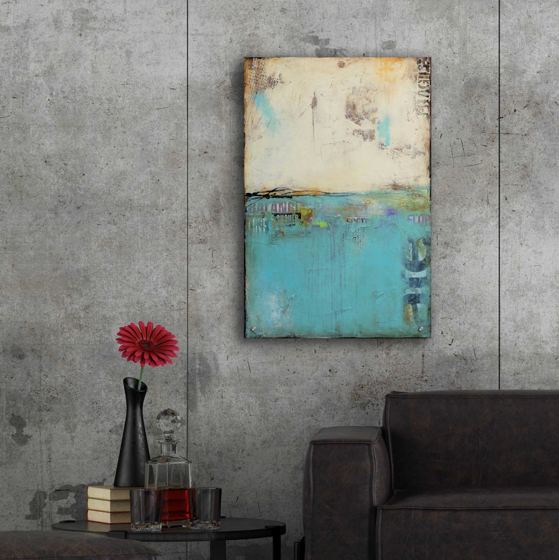 Epic Art 'Urban Edge' by Erin Ashley, Acrylic Glass Wall Art,24x36