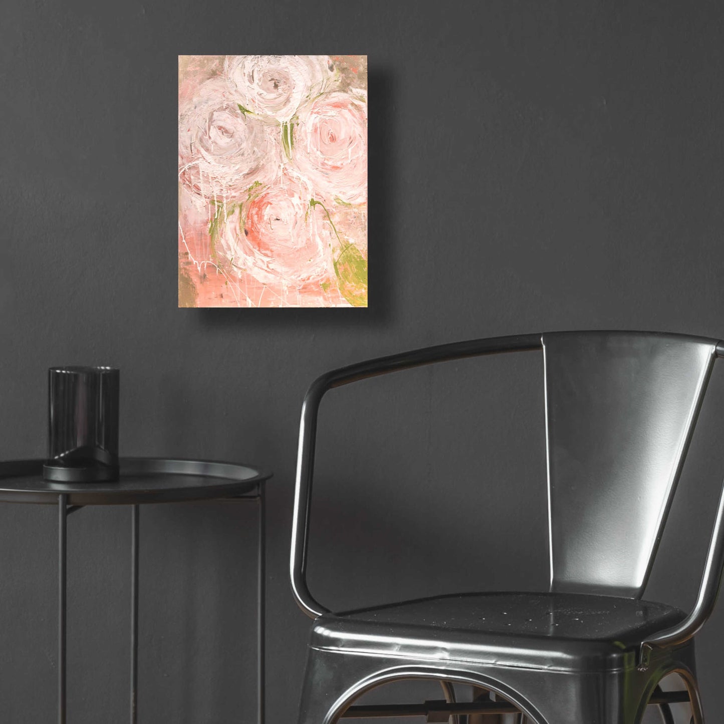 Epic Art 'Vintage Rose' by Erin Ashley, Acrylic Glass Wall Art,12x16