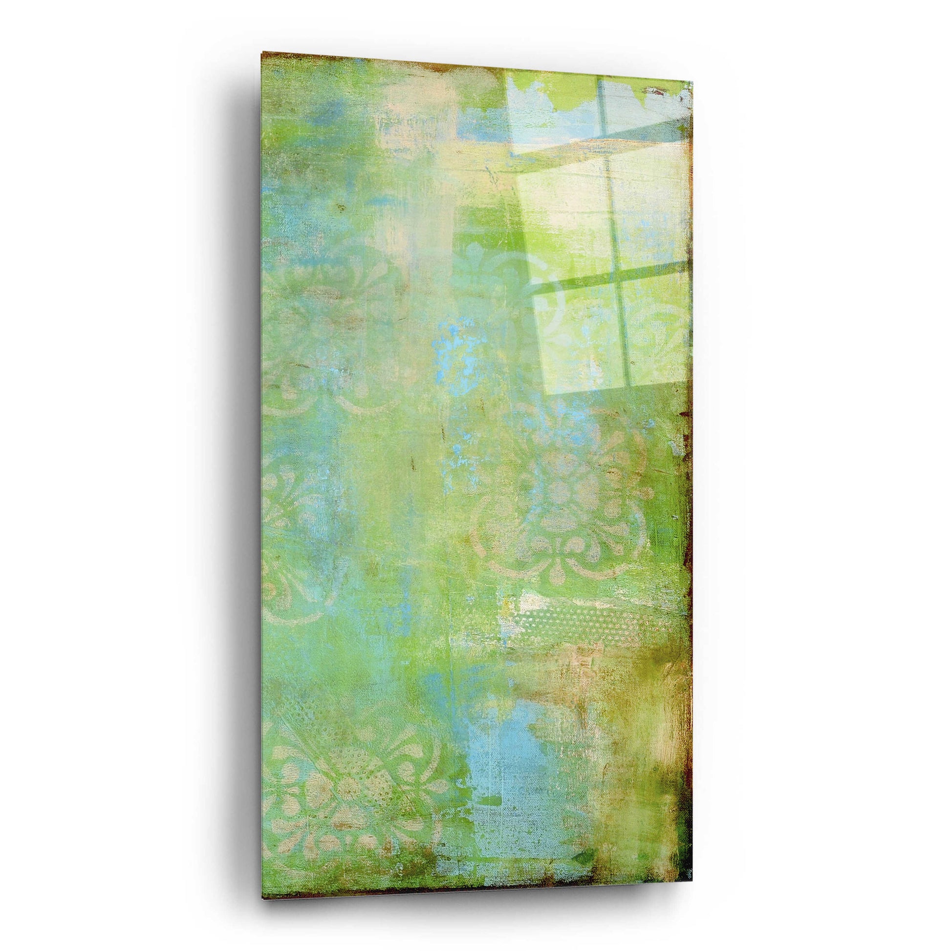 Epic Art 'Vintage Summer I' by Erin Ashley, Acrylic Glass Wall Art,12x24