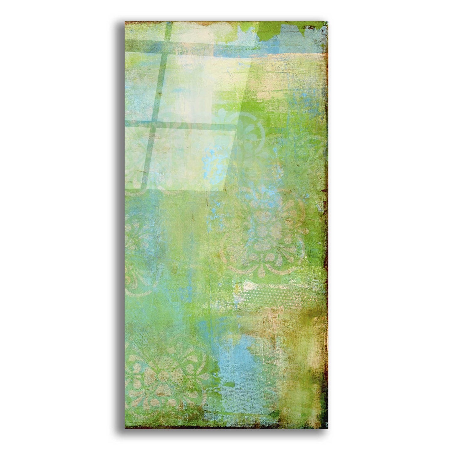 Epic Art 'Vintage Summer I' by Erin Ashley, Acrylic Glass Wall Art,12x24