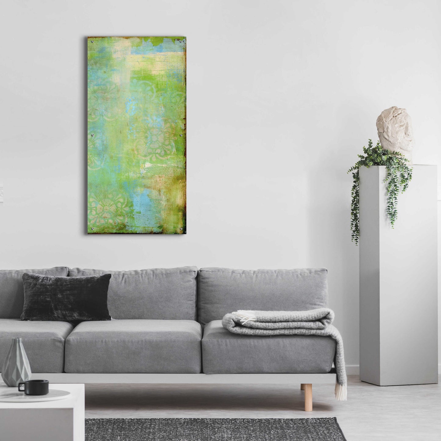 Epic Art 'Vintage Summer I' by Erin Ashley, Acrylic Glass Wall Art,24x48