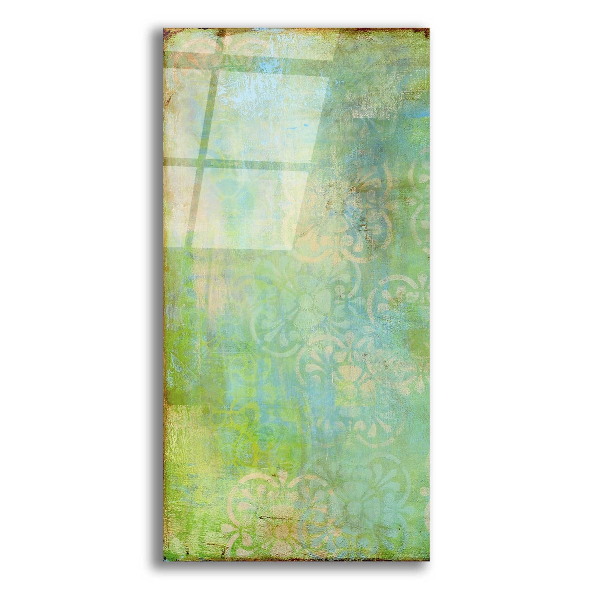 Epic Art 'Vintage Summer II' by Erin Ashley, Acrylic Glass Wall Art,12x24