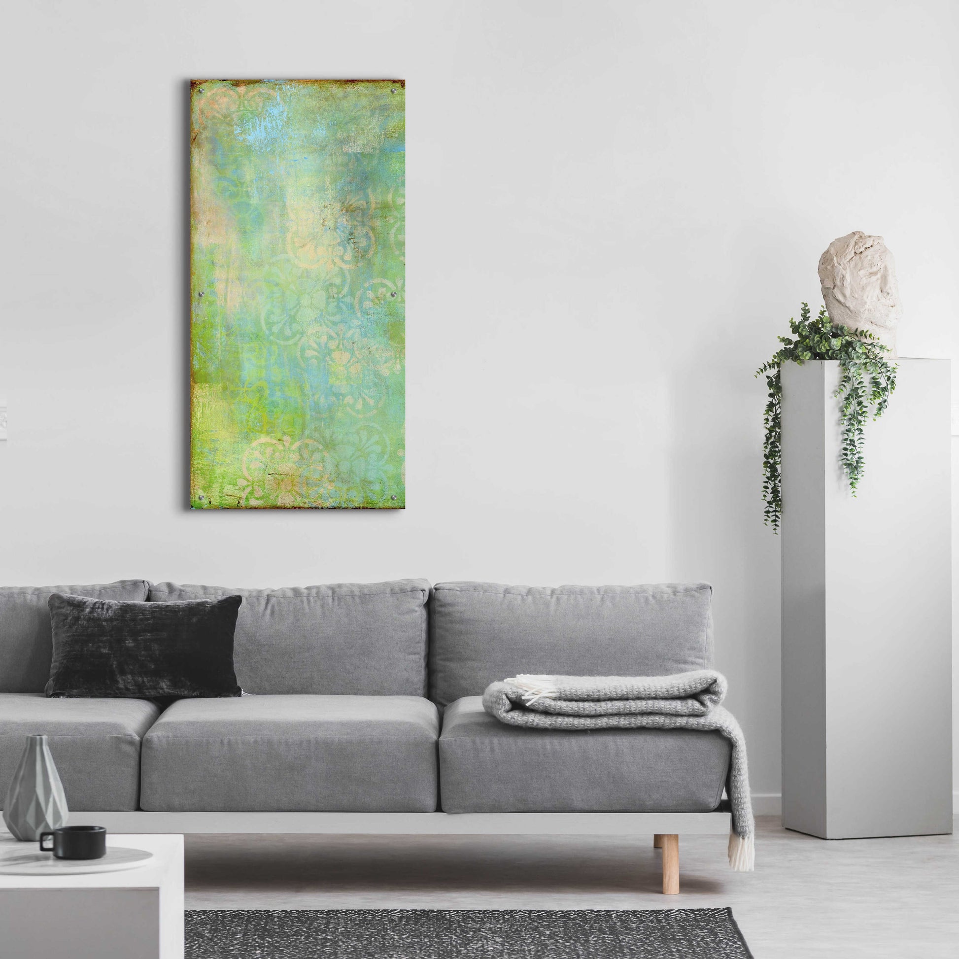 Epic Art 'Vintage Summer II' by Erin Ashley, Acrylic Glass Wall Art,24x48