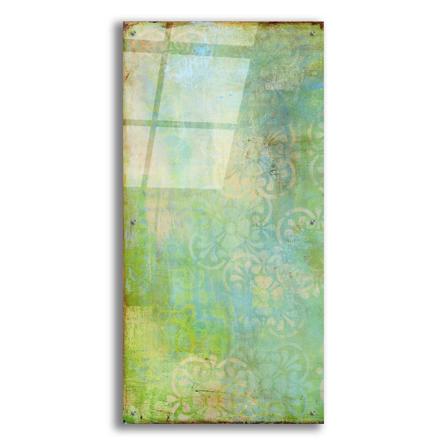 Epic Art 'Vintage Summer II' by Erin Ashley, Acrylic Glass Wall Art,24x48