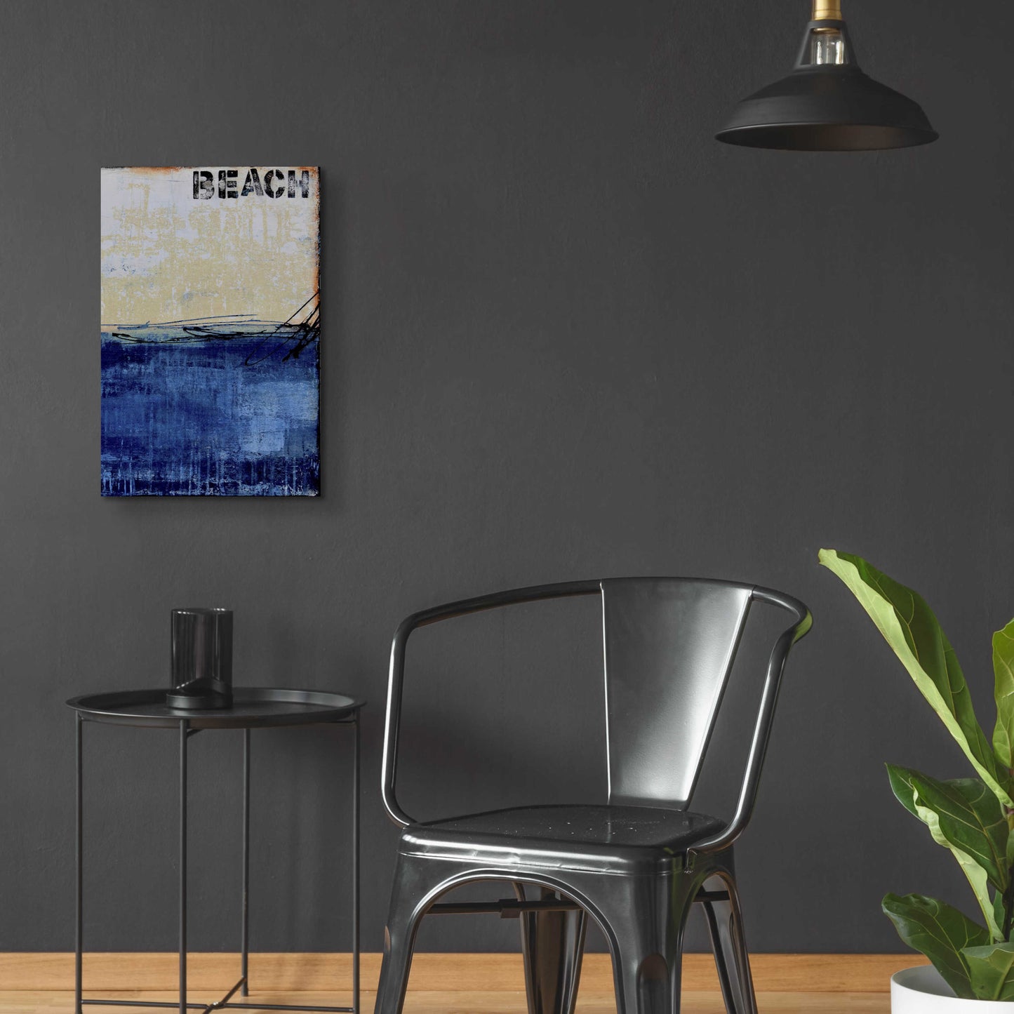 Epic Art 'Beach 45 II' by Erin Ashley, Acrylic Glass Wall Art,16x24