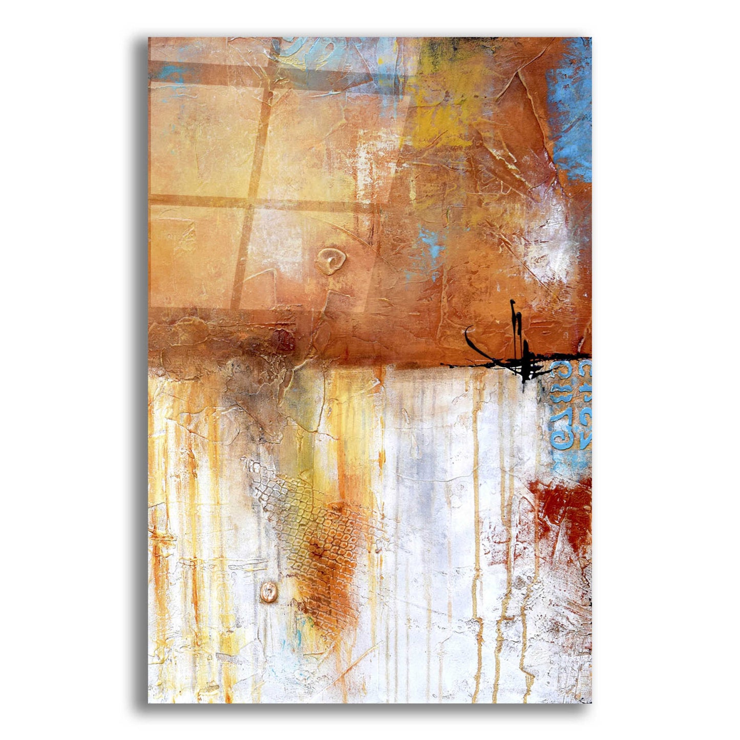 Epic Art 'November Rain II' by Erin Ashley, Acrylic Glass Wall Art,12x16