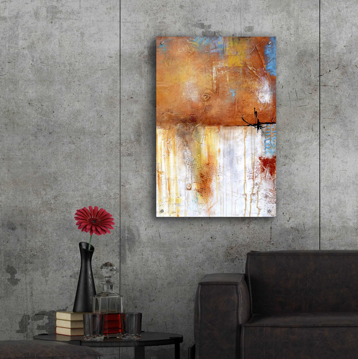 Epic Art 'November Rain II' by Erin Ashley, Acrylic Glass Wall Art,24x36