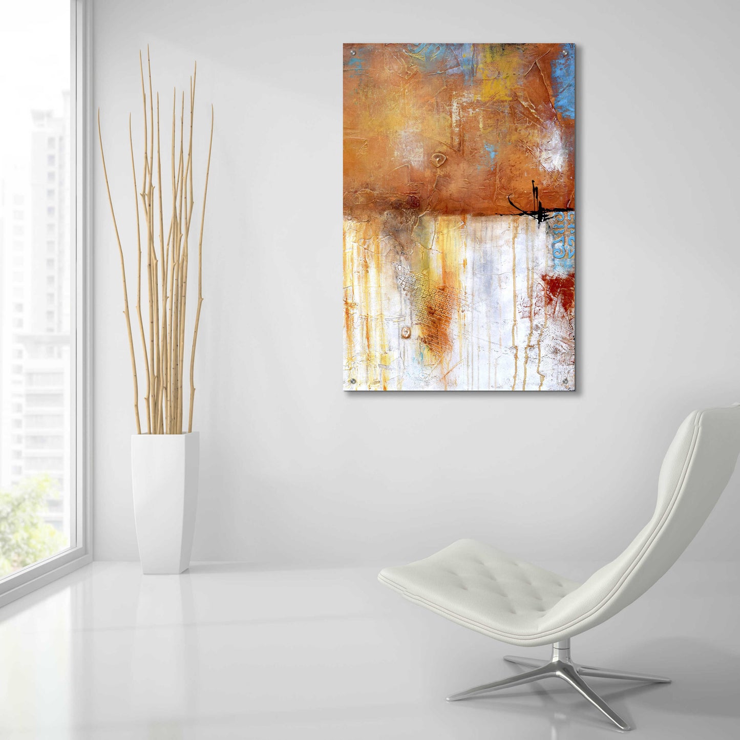 Epic Art 'November Rain II' by Erin Ashley, Acrylic Glass Wall Art,24x36