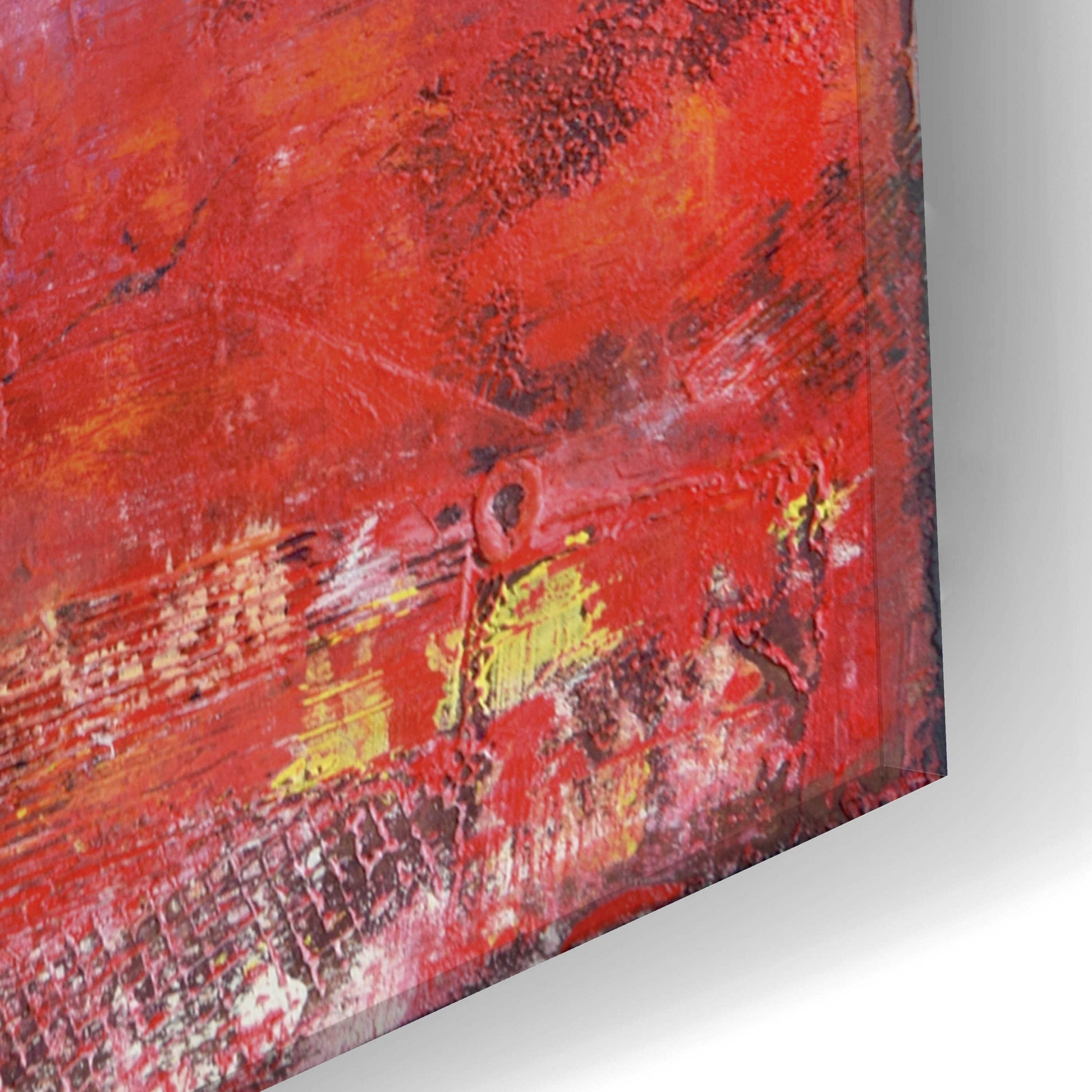 Epic Art 'Red Door II' by Erin Ashley, Acrylic Glass Wall Art,12x24