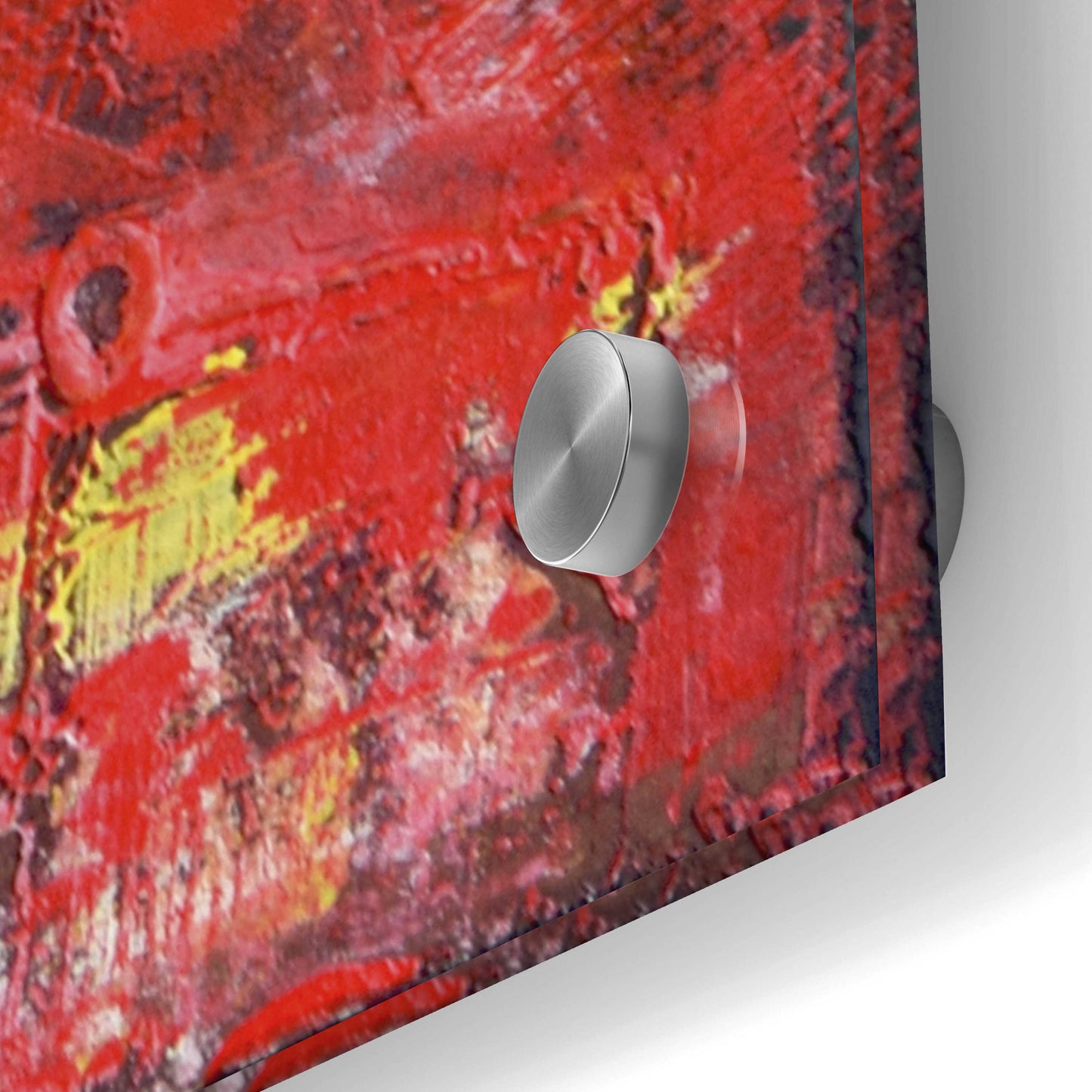 Epic Art 'Red Door II' by Erin Ashley, Acrylic Glass Wall Art,24x48