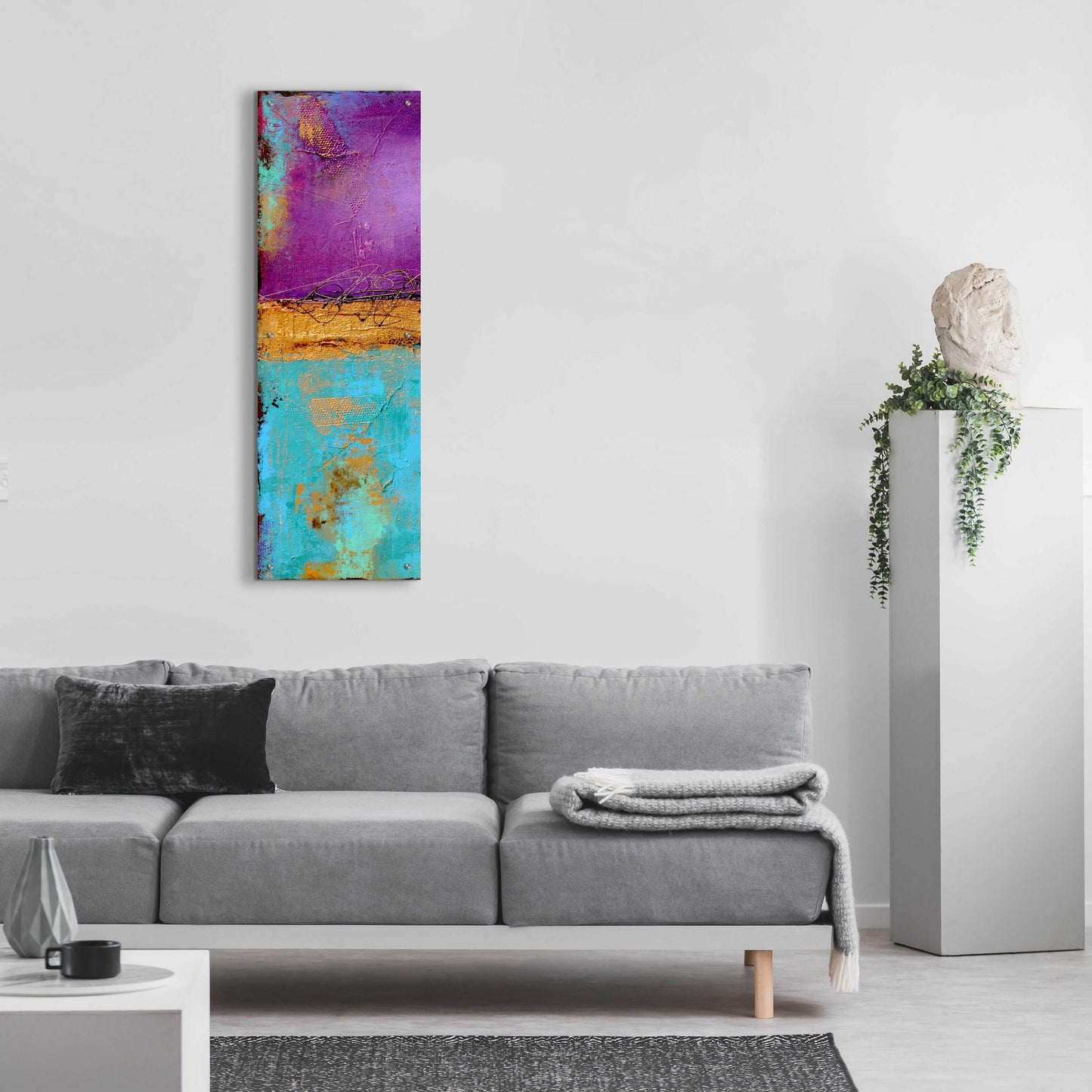 Epic Art 'Jewel of the Nile I' by Erin Ashley, Acrylic Glass Wall Art,16x48