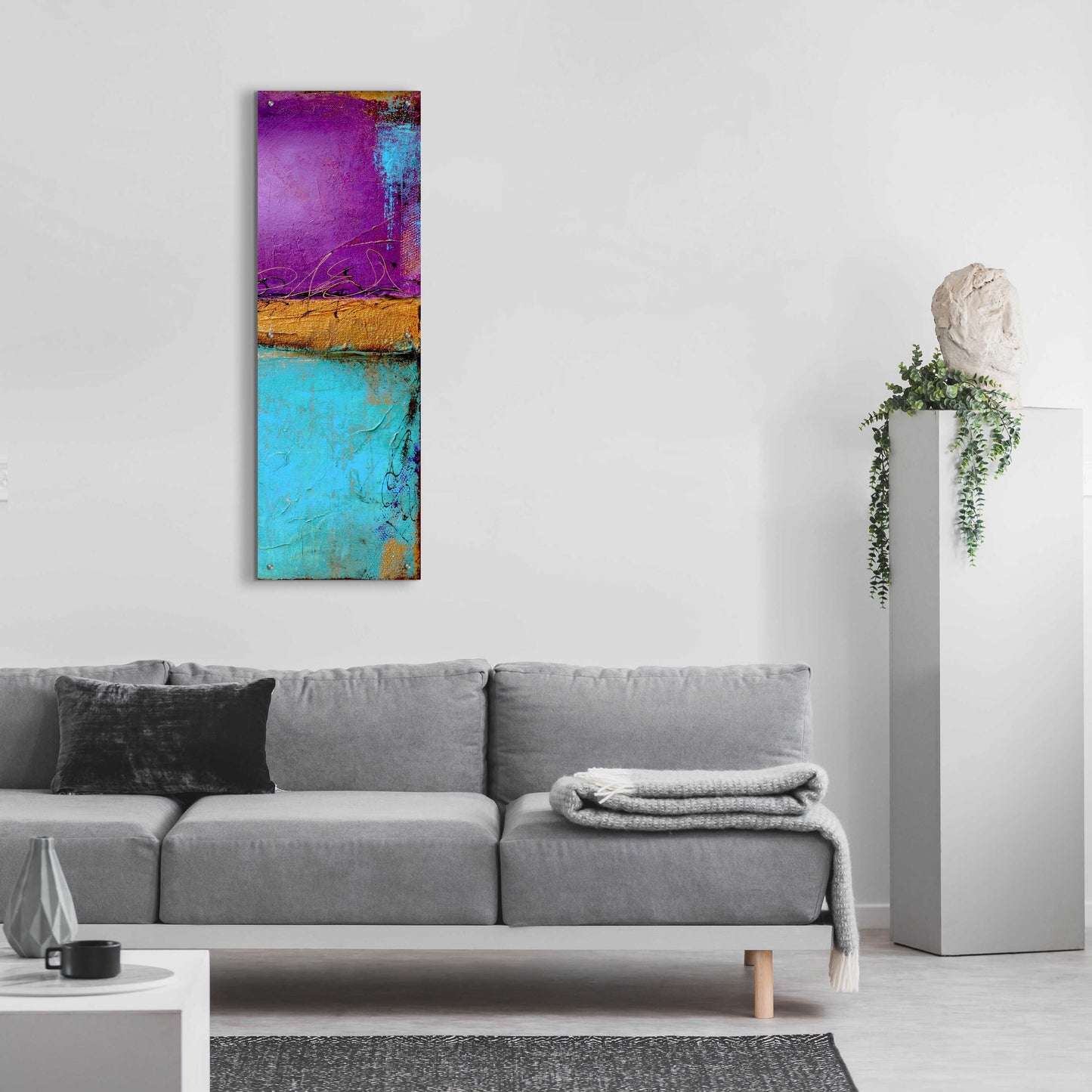 Epic Art 'Jewel of the Nile II' by Erin Ashley, Acrylic Glass Wall Art,16x48