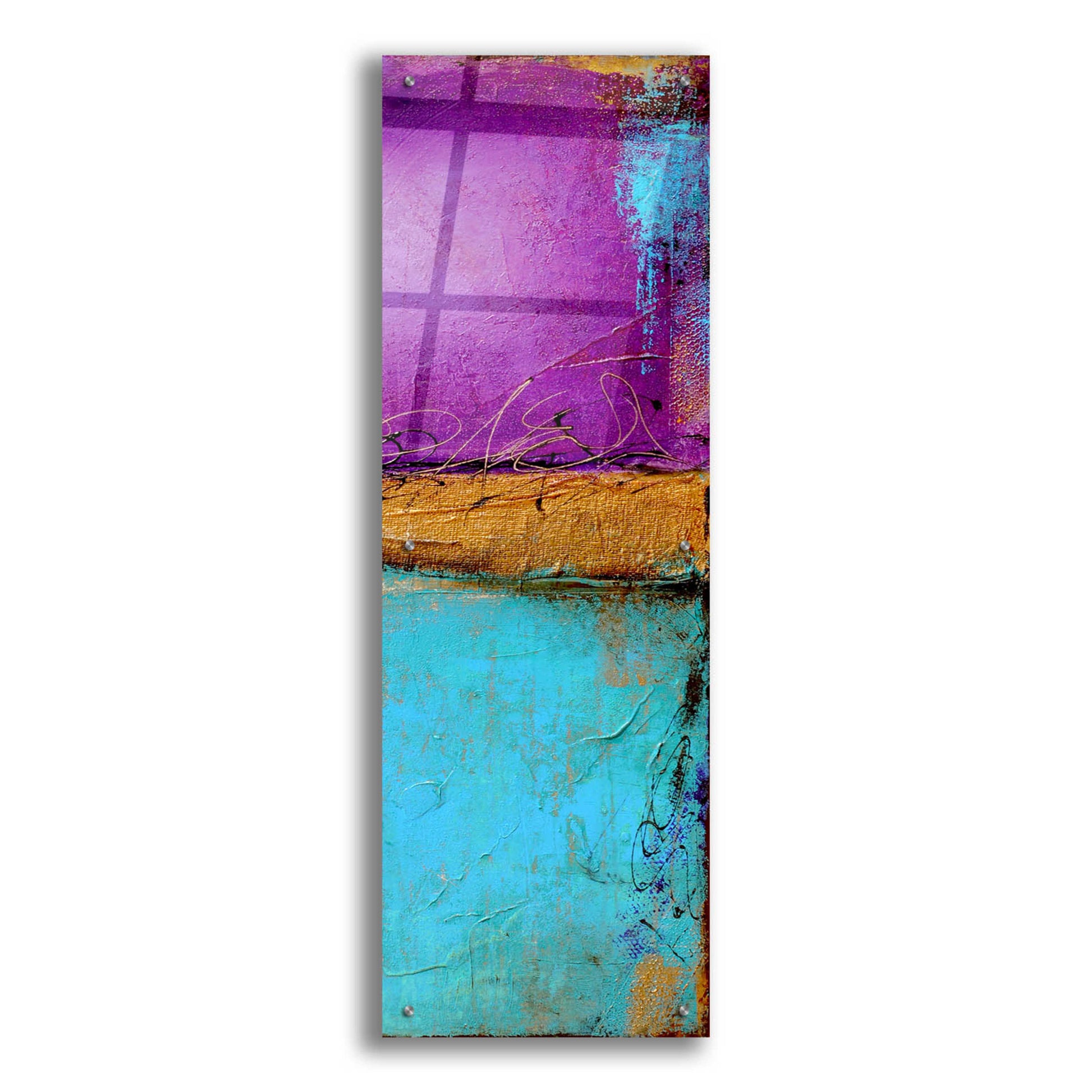 Epic Art 'Jewel of the Nile II' by Erin Ashley, Acrylic Glass Wall Art,16x48