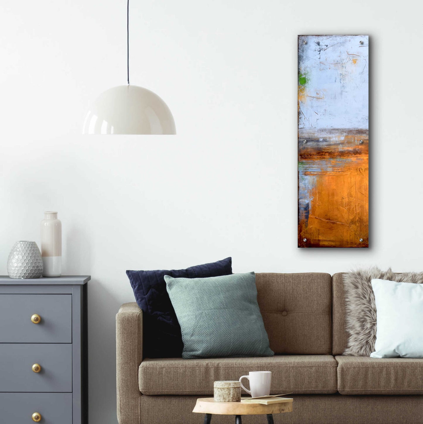 Epic Art 'Moment in Our Time I' by Erin Ashley, Acrylic Glass Wall Art,12x36