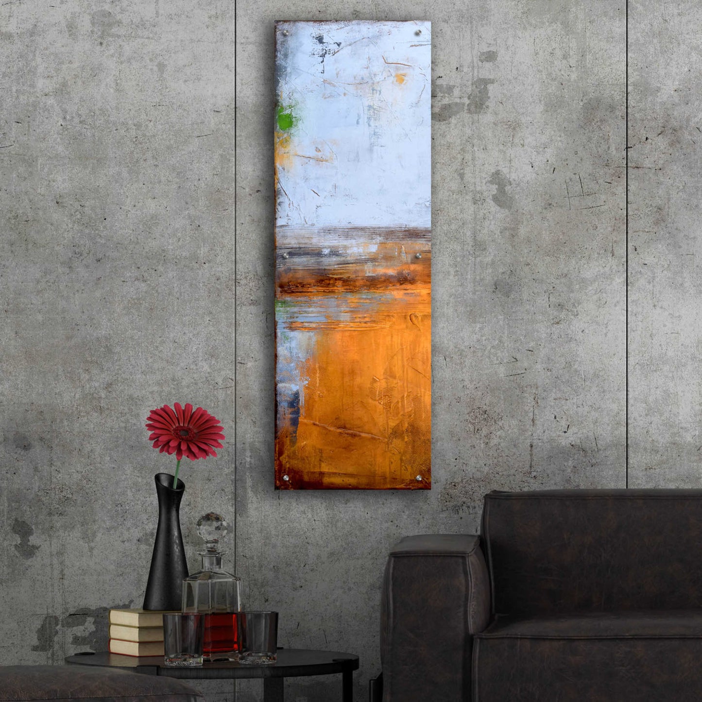 Epic Art 'Moment in Our Time I' by Erin Ashley, Acrylic Glass Wall Art,16x48