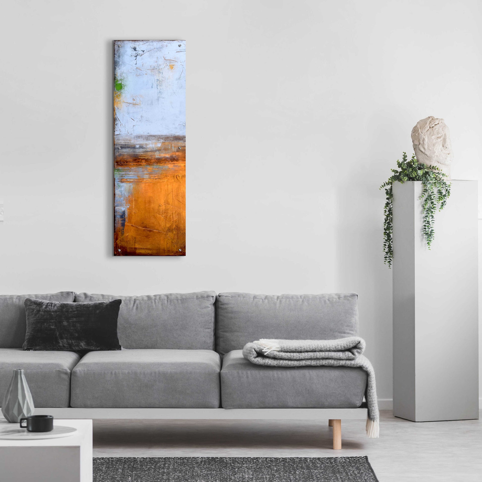 Epic Art 'Moment in Our Time I' by Erin Ashley, Acrylic Glass Wall Art,16x48