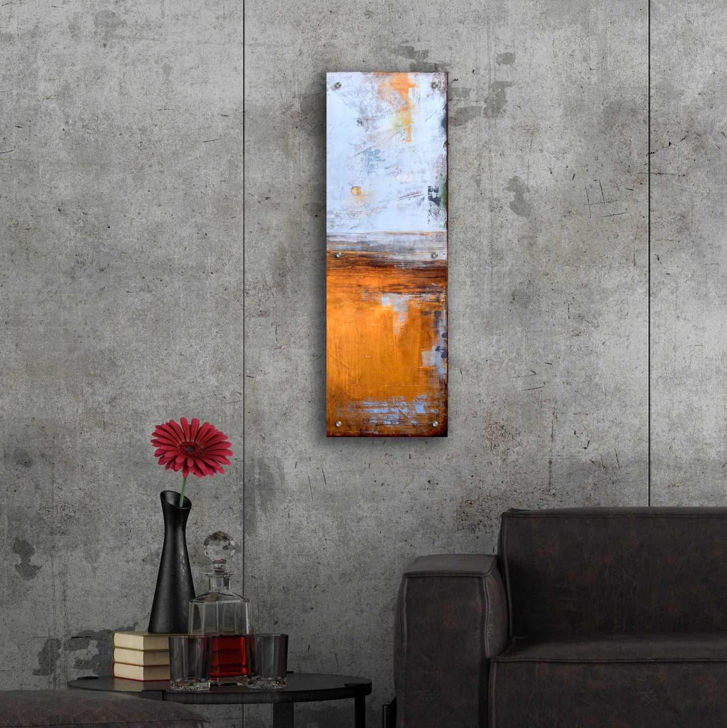 Epic Art 'Moment in Our Time II' by Erin Ashley, Acrylic Glass Wall Art,12x36