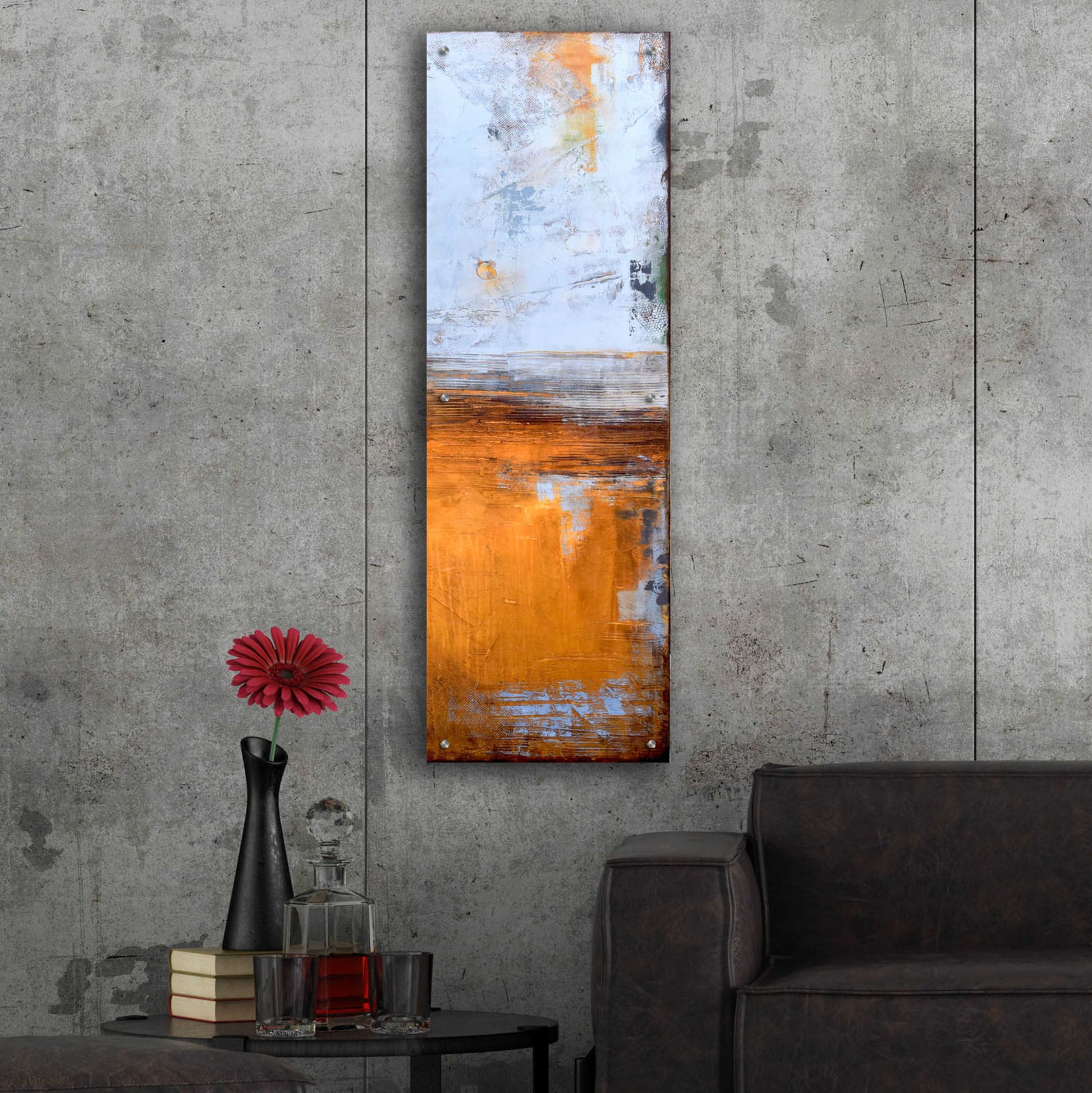 Epic Art 'Moment in Our Time II' by Erin Ashley, Acrylic Glass Wall Art,16x48