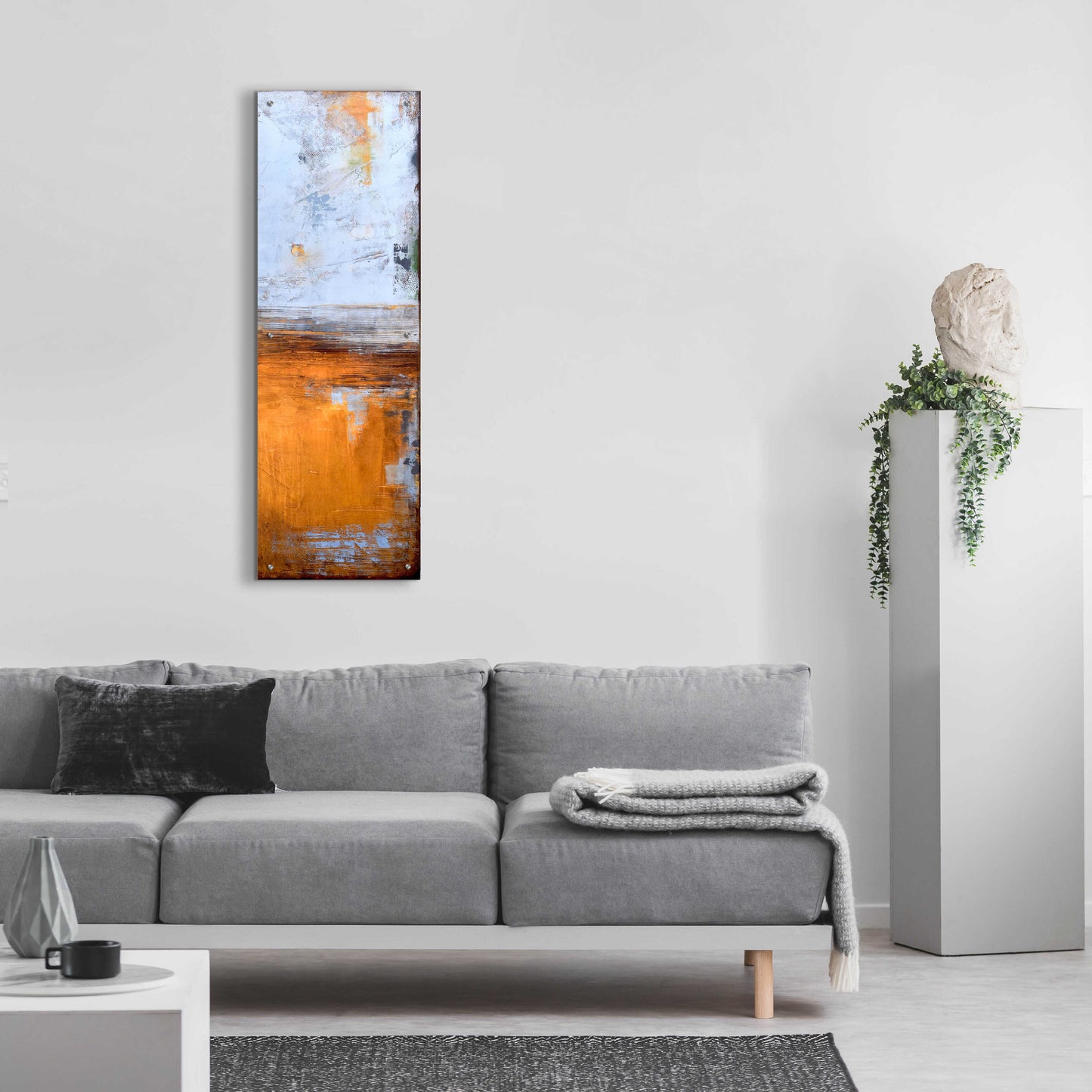 Epic Art 'Moment in Our Time II' by Erin Ashley, Acrylic Glass Wall Art,16x48