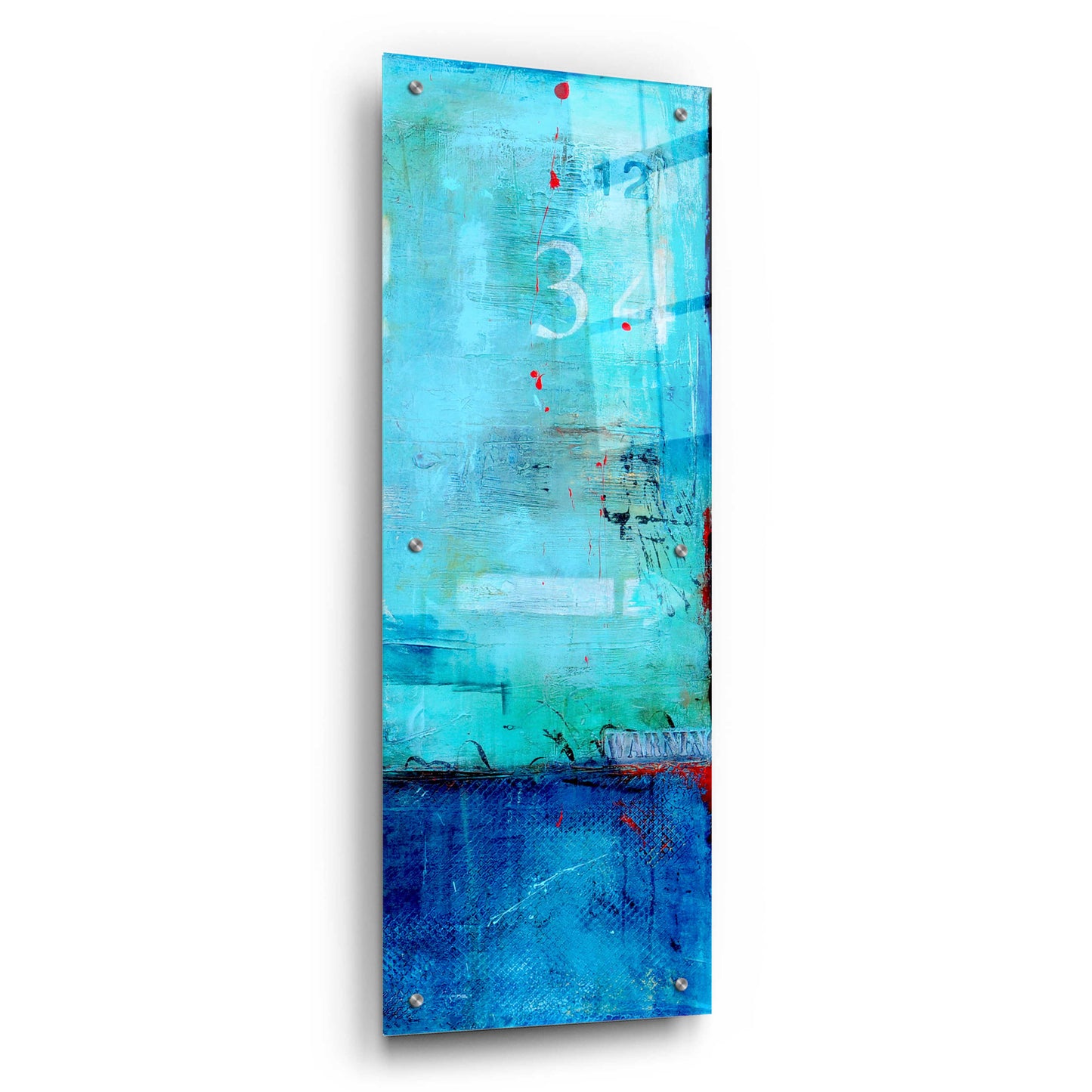 Epic Art 'Pier 34 II' by Erin Ashley, Acrylic Glass Wall Art,12x36