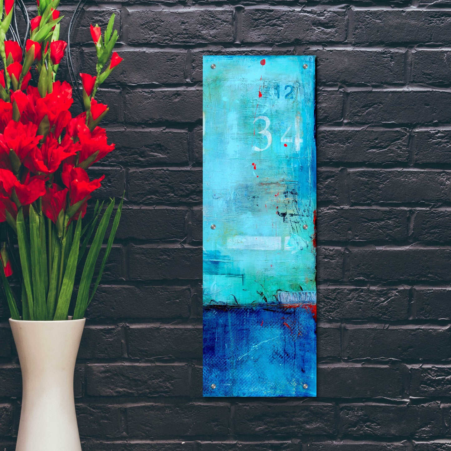 Epic Art 'Pier 34 II' by Erin Ashley, Acrylic Glass Wall Art,12x36