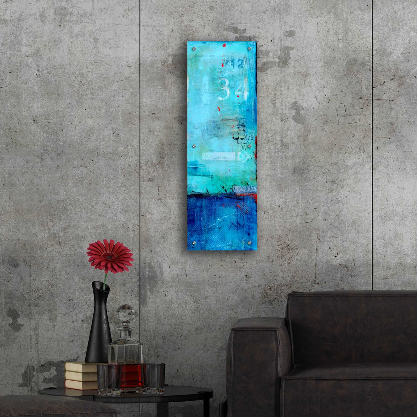 Epic Art 'Pier 34 II' by Erin Ashley, Acrylic Glass Wall Art,12x36