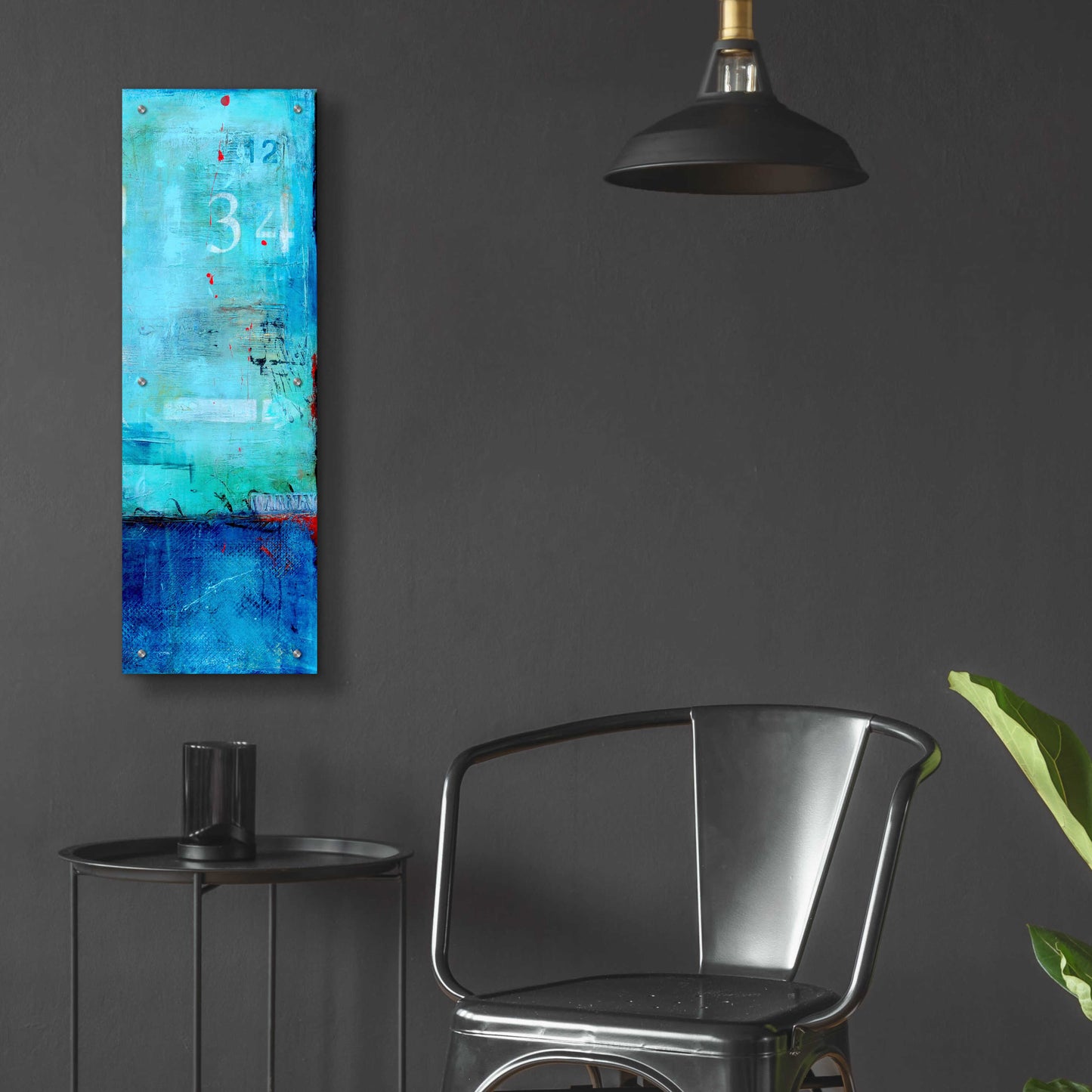 Epic Art 'Pier 34 II' by Erin Ashley, Acrylic Glass Wall Art,12x36