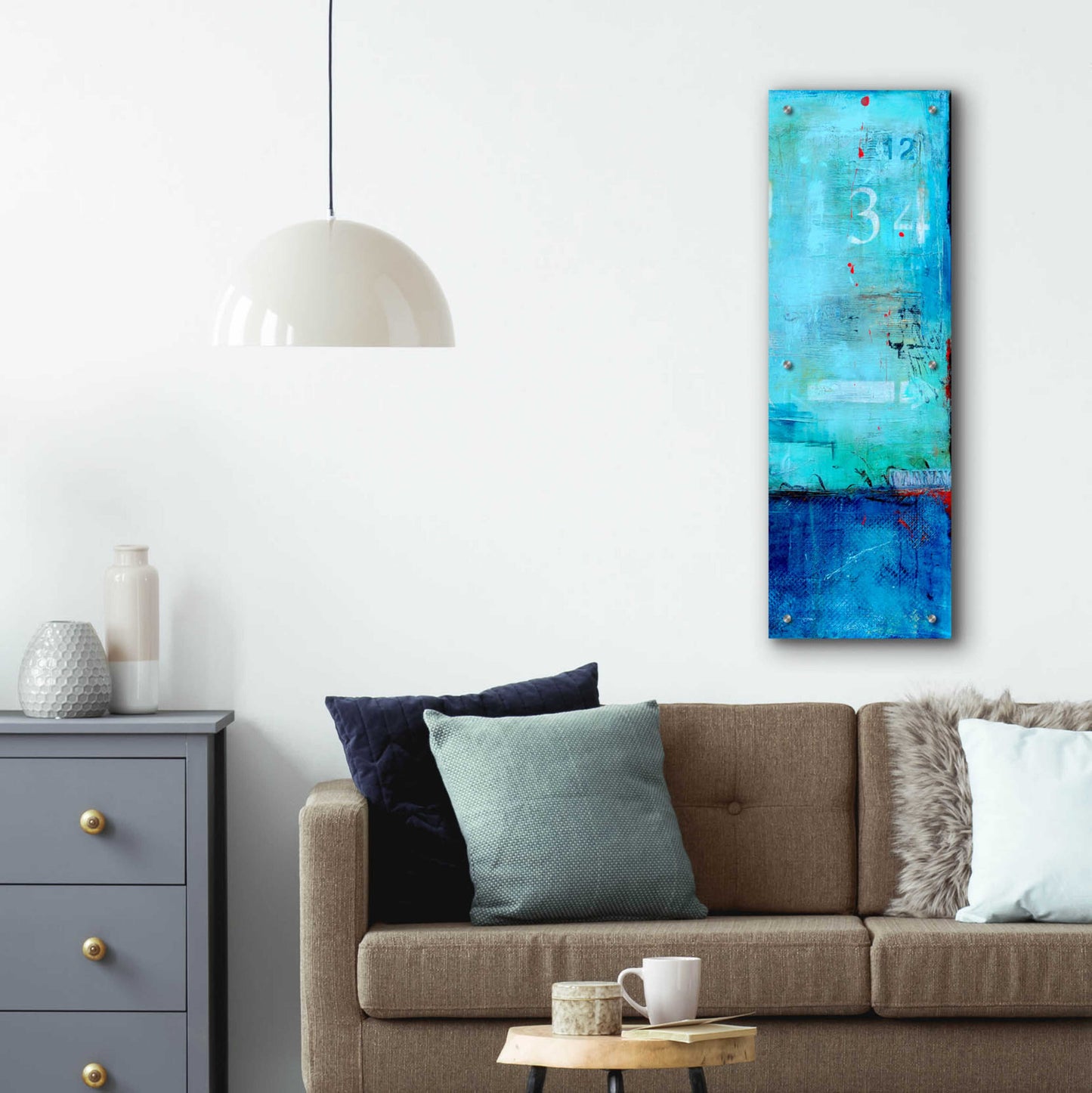 Epic Art 'Pier 34 II' by Erin Ashley, Acrylic Glass Wall Art,12x36