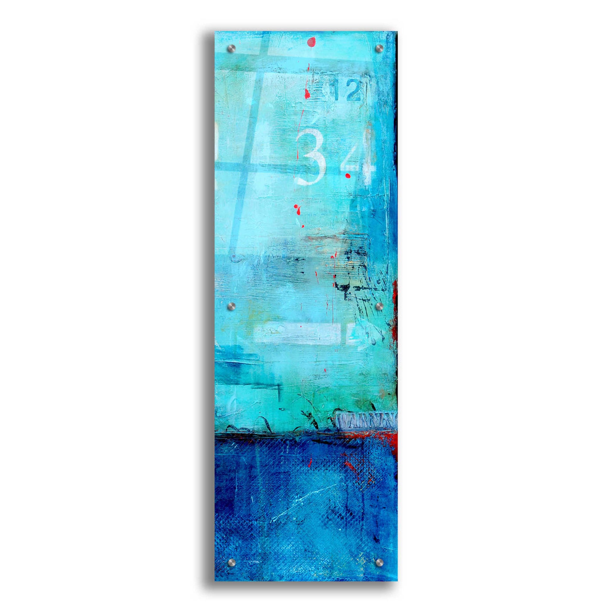 Epic Art 'Pier 34 II' by Erin Ashley, Acrylic Glass Wall Art,12x36