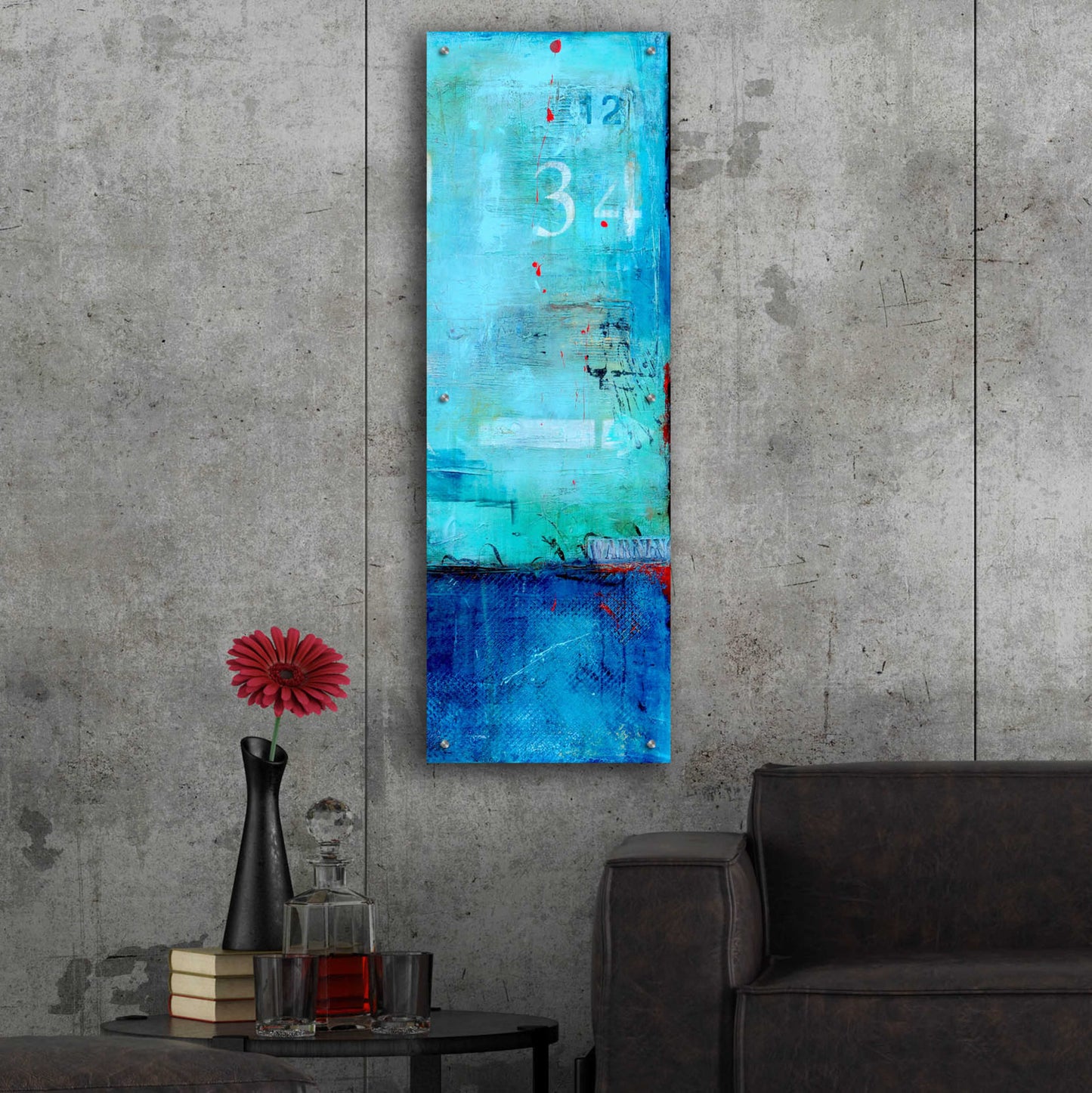 Epic Art 'Pier 34 II' by Erin Ashley, Acrylic Glass Wall Art,16x48