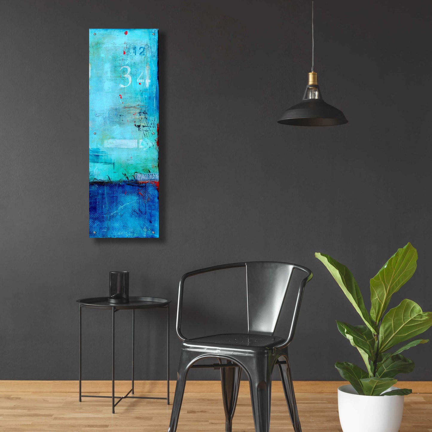 Epic Art 'Pier 34 II' by Erin Ashley, Acrylic Glass Wall Art,16x48