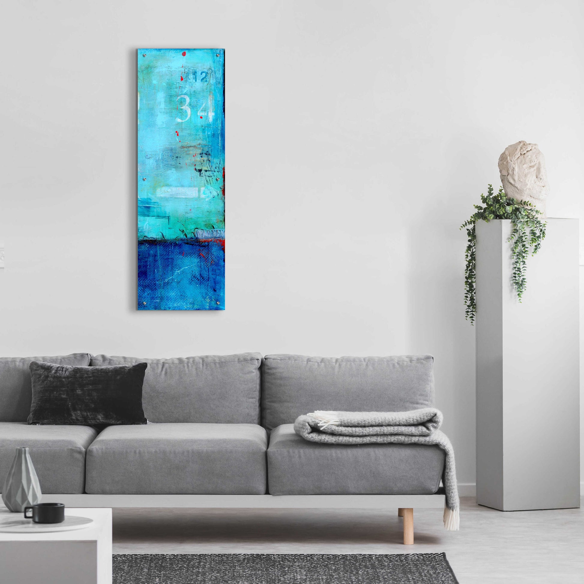 Epic Art 'Pier 34 II' by Erin Ashley, Acrylic Glass Wall Art,16x48