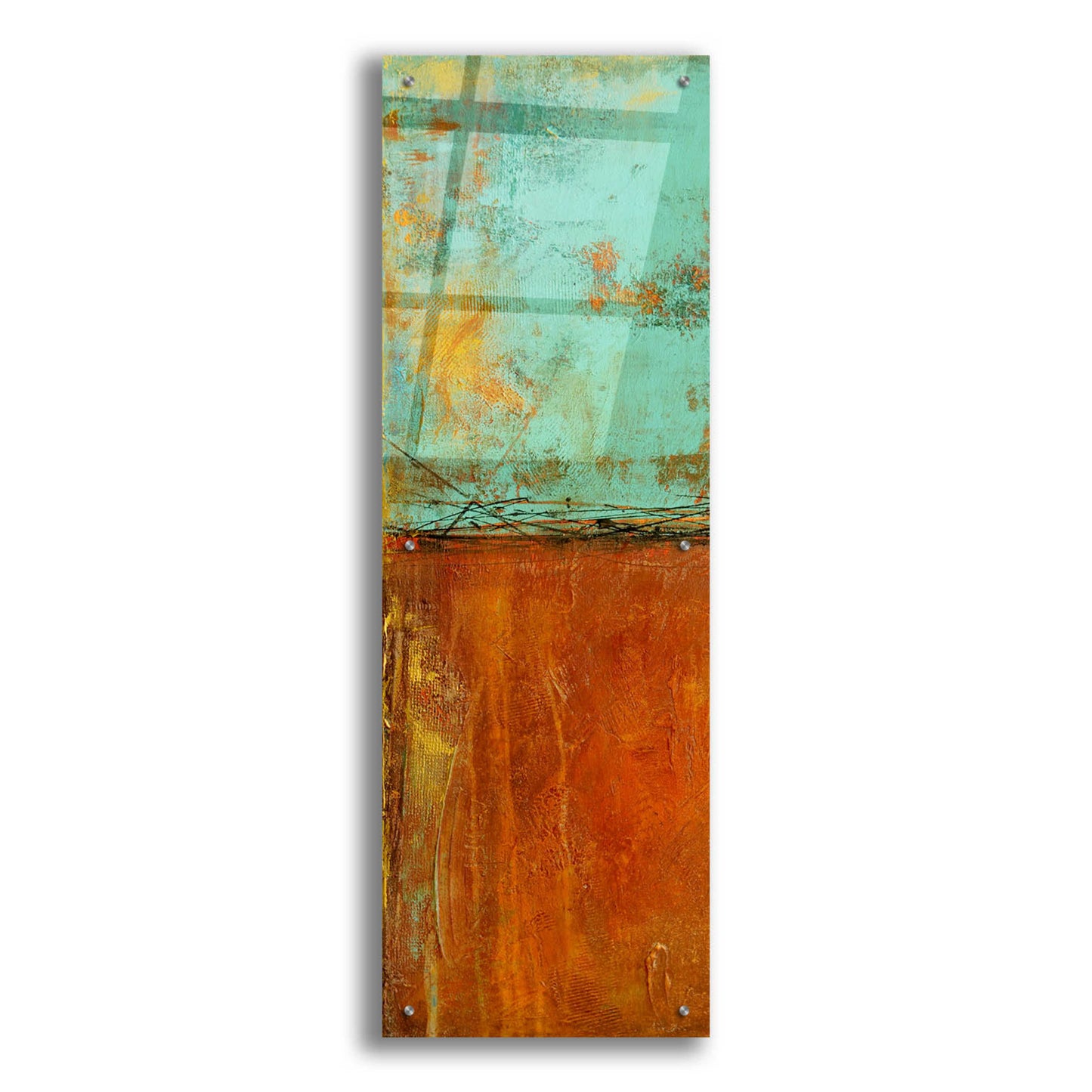 Epic Art 'Ten City I' by Erin Ashley, Acrylic Glass Wall Art,16x48