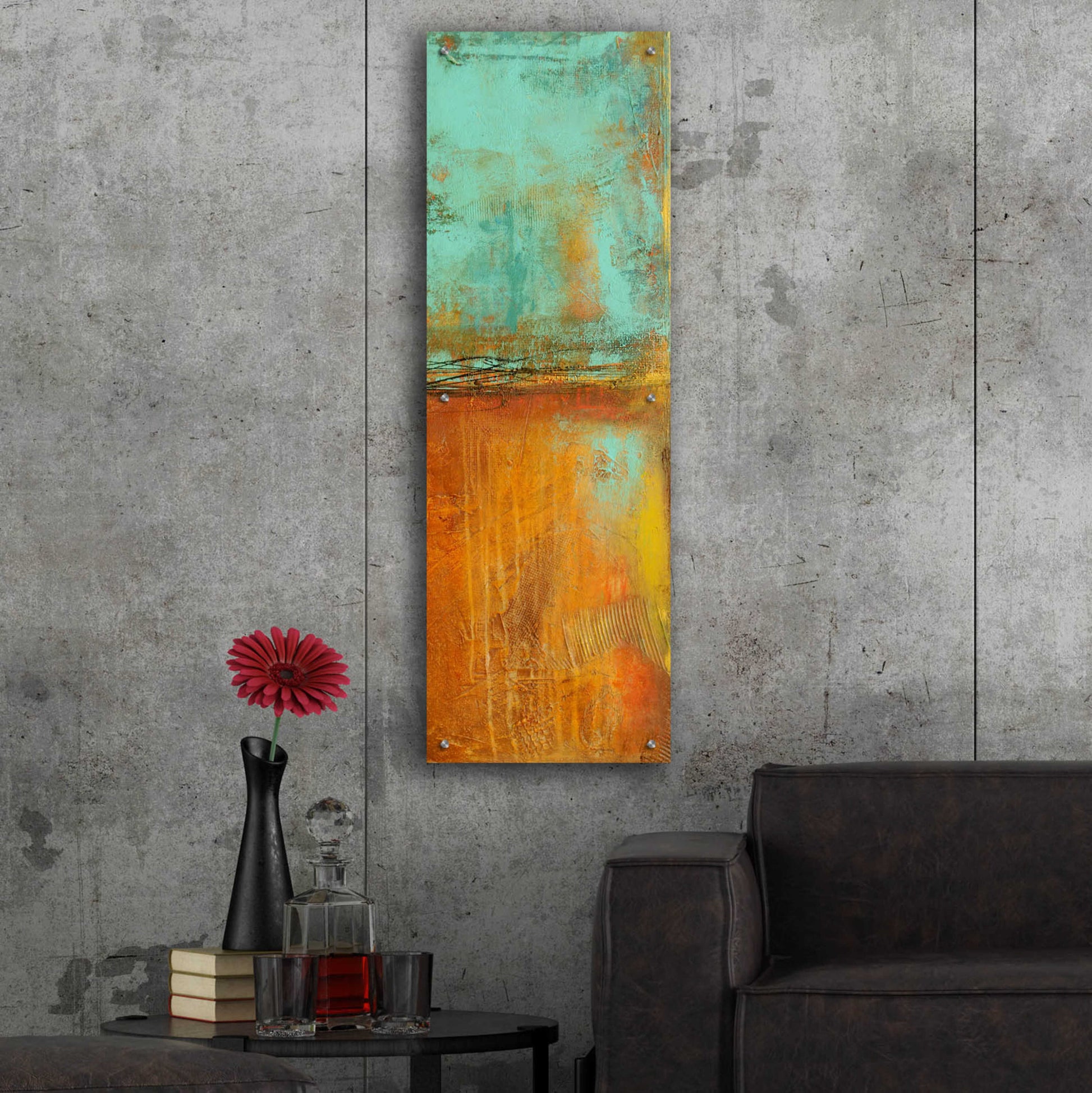 Epic Art 'Ten City II' by Erin Ashley, Acrylic Glass Wall Art,16x48