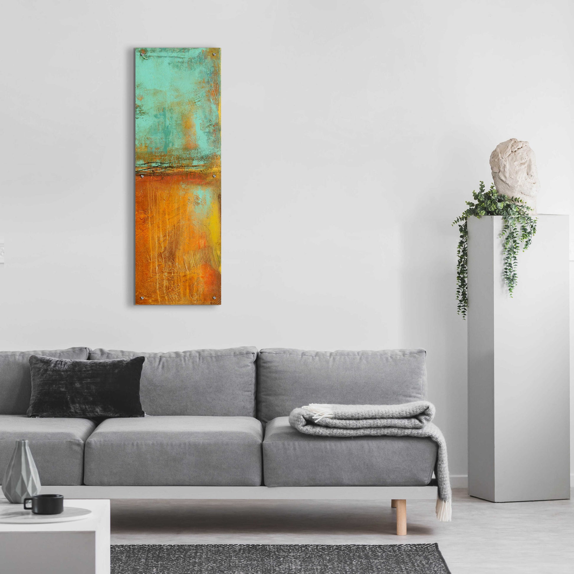 Epic Art 'Ten City II' by Erin Ashley, Acrylic Glass Wall Art,16x48