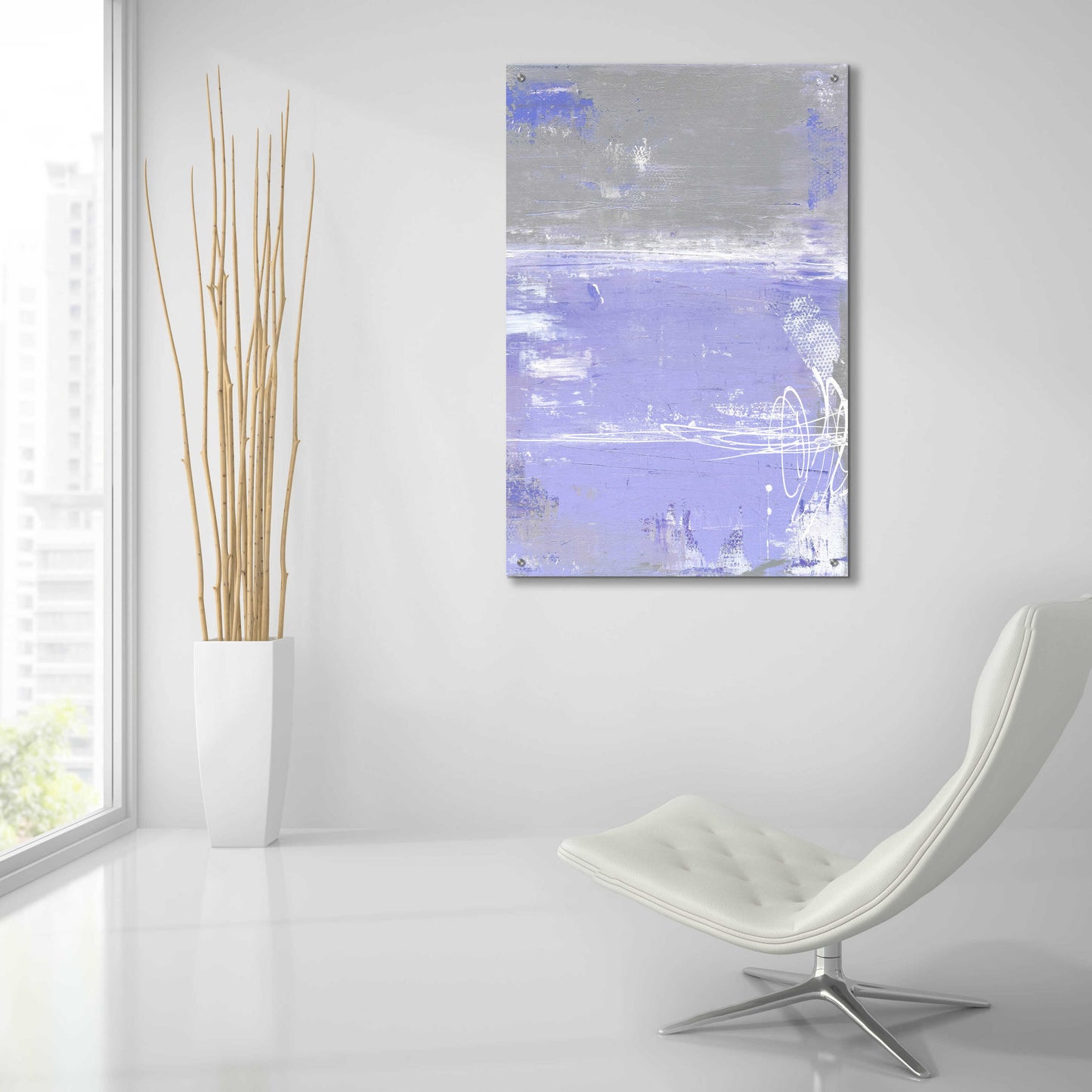 Epic Art 'Valley Mist II' by Erin Ashley, Acrylic Glass Wall Art,24x36