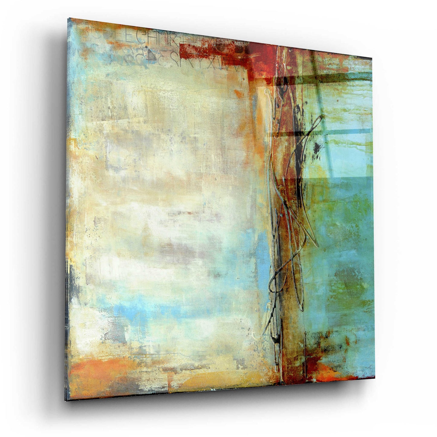 Epic Art 'Urban East II' by Erin Ashley, Acrylic Glass Wall Art,12x12