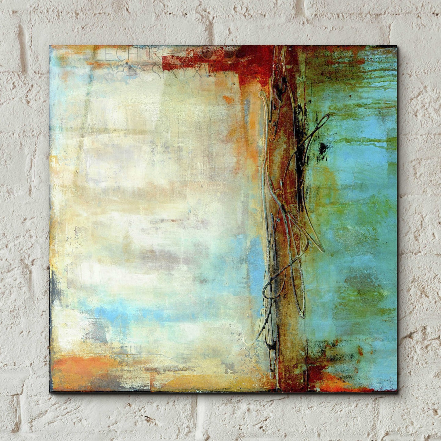 Epic Art 'Urban East II' by Erin Ashley, Acrylic Glass Wall Art,12x12