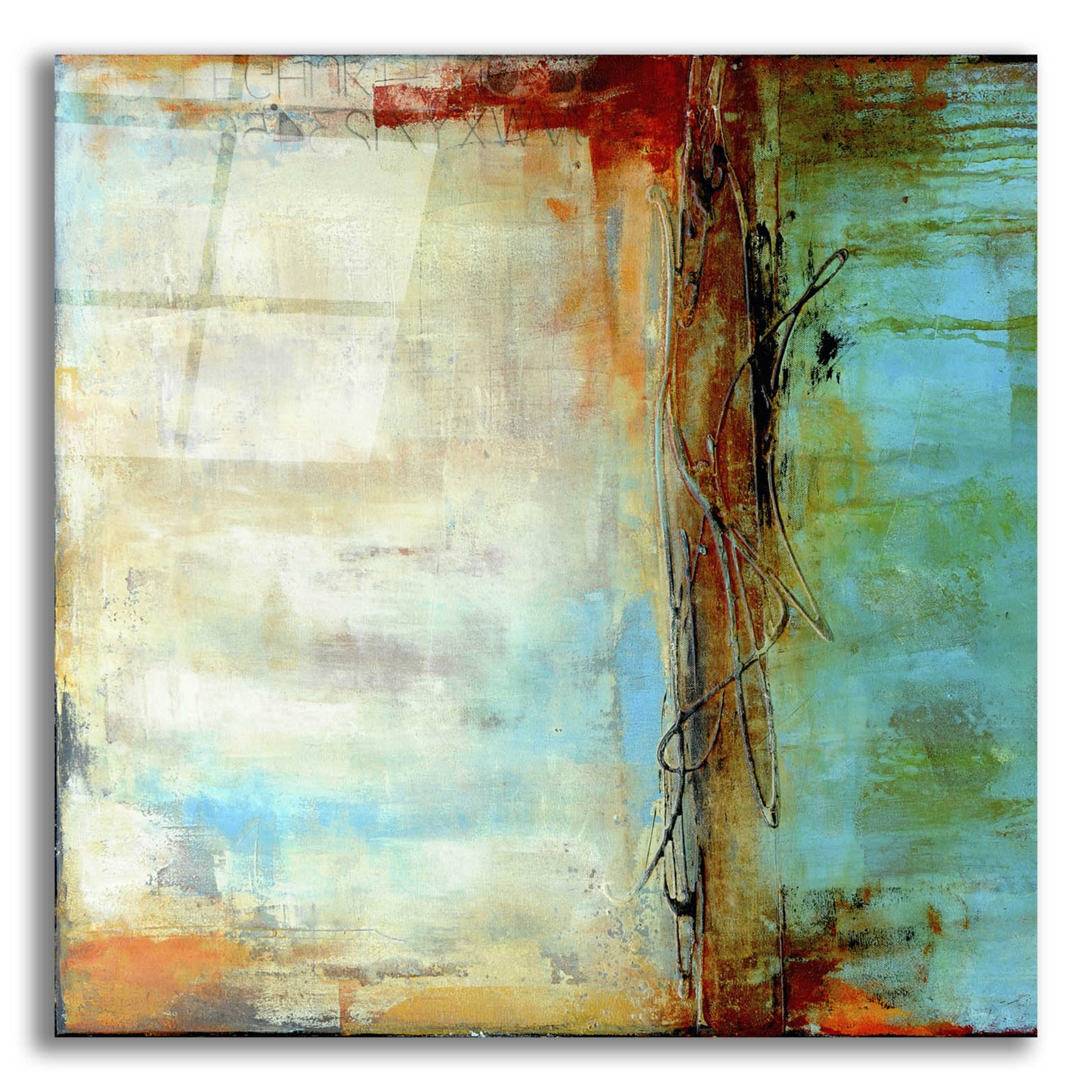 Epic Art 'Urban East II' by Erin Ashley, Acrylic Glass Wall Art,12x12